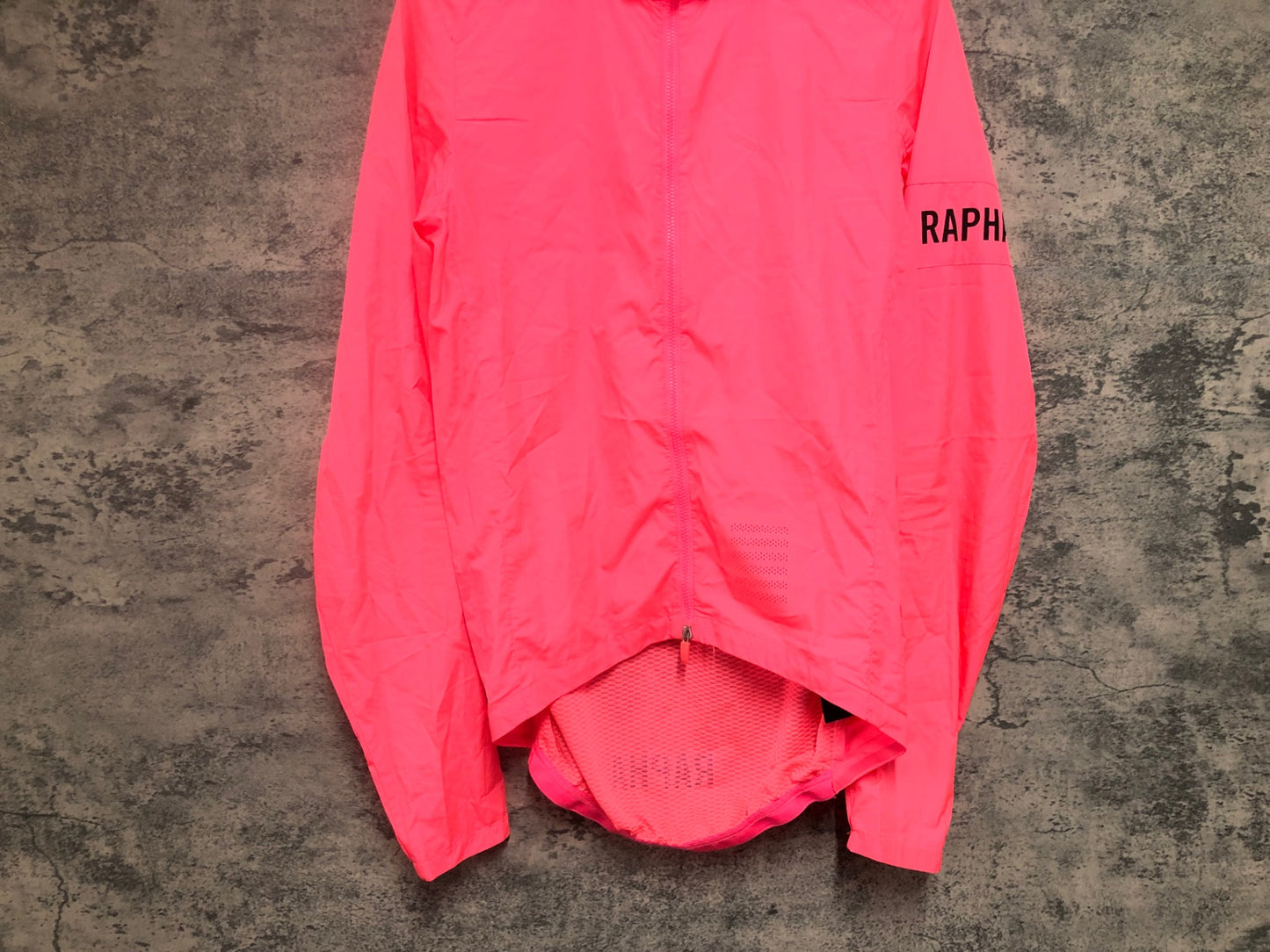 IV519 ラファ Rapha PRO TEAM LIGHTWEIGHT WIND JACKET 長袖 ウインドジャケット ピンク S