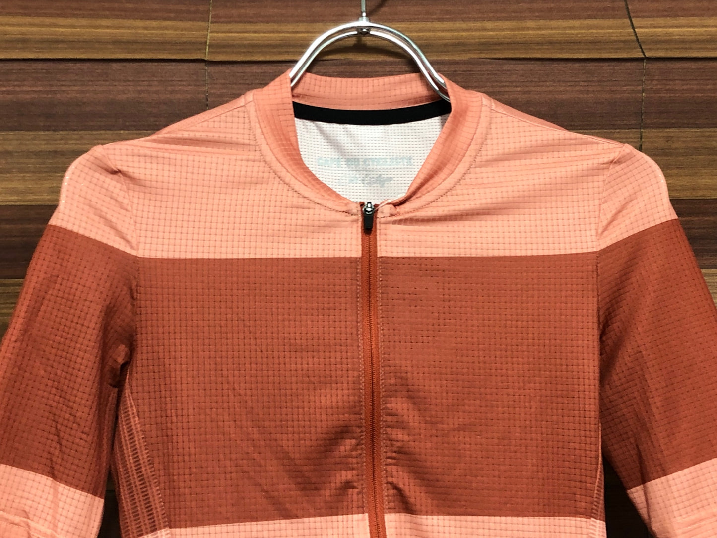 IN556 カフェドシクリステ Cafe du Cycliste ANGELINE Woman 半袖 サイクルジャージ オレンジ XS レディース