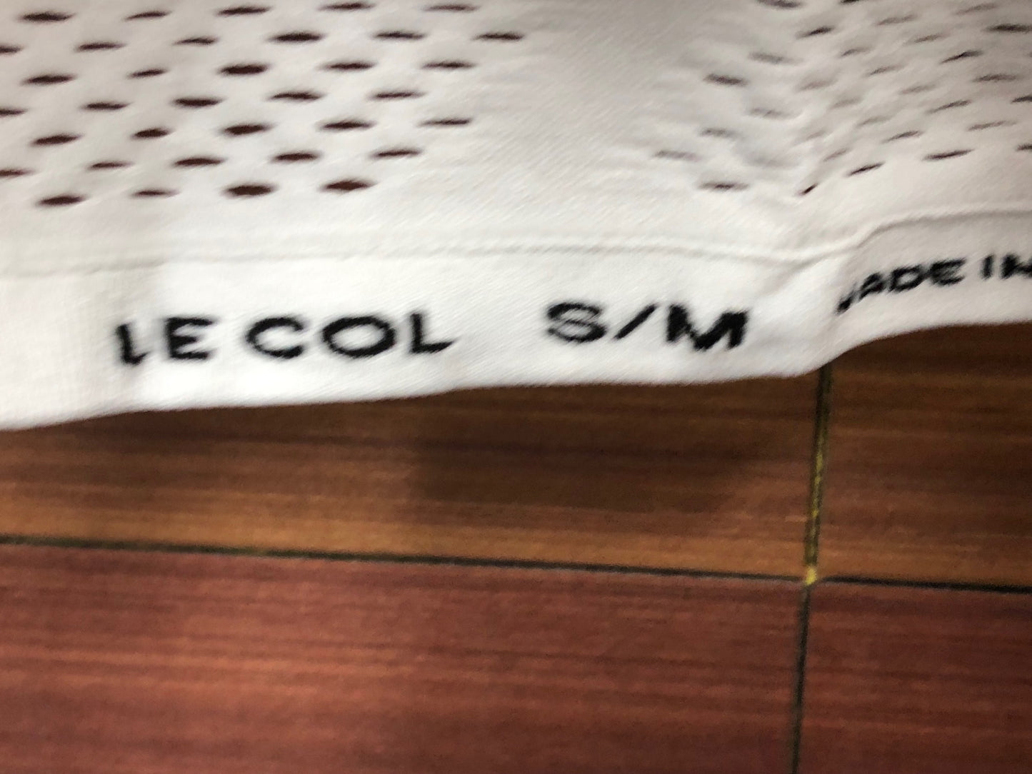 IO473 ルコル LE COL 半袖 ベースレイヤー S/M 白