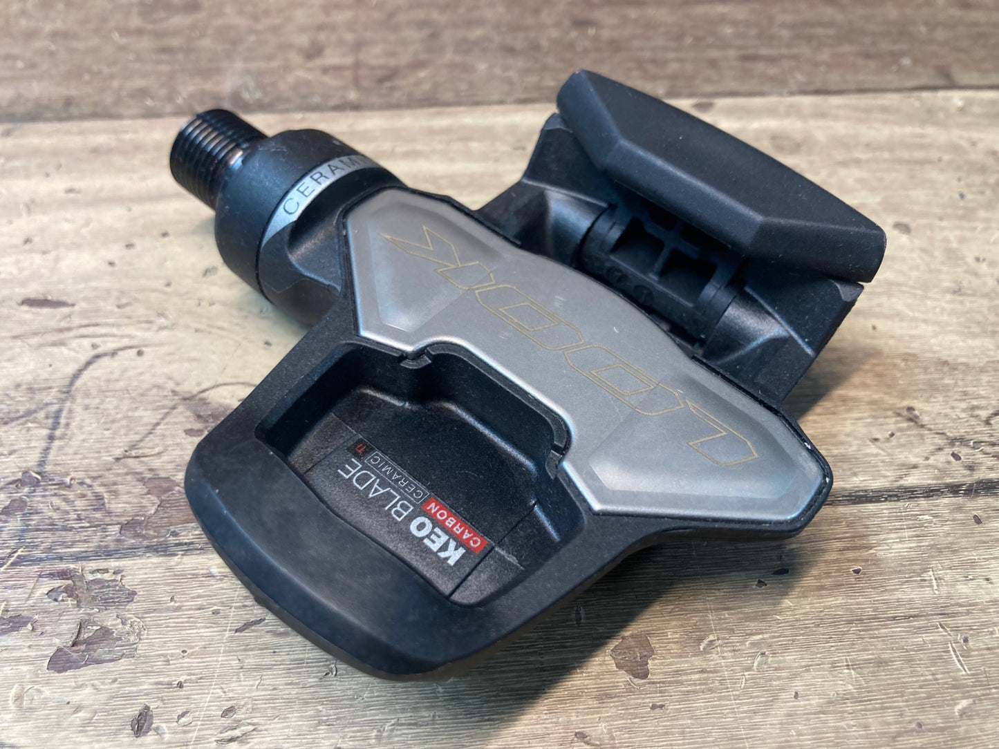 IH010 ルック LOOK KEO BLADE CARBON CERAMIC Ti ビンディングペダル チタンシャフト