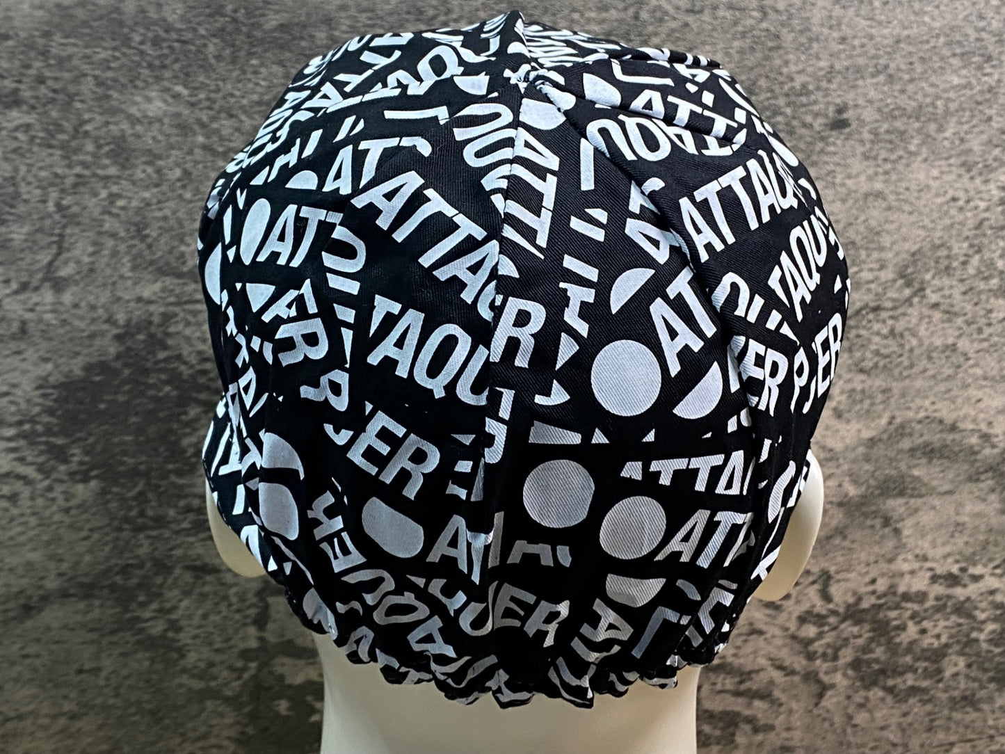 JA625 アタッカー ATTAQUER サイクルキャップ 黒 ワンサイズ