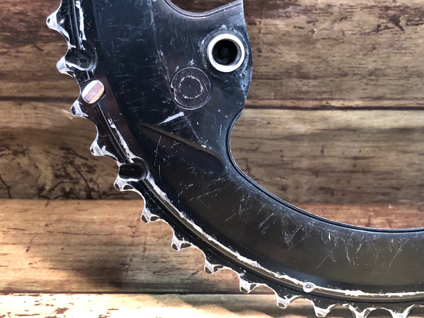 IM585 シマノ SHIMANO デュラエース DURA-ACE アウターチェーンリング 50T ※摩耗大 ジャンク