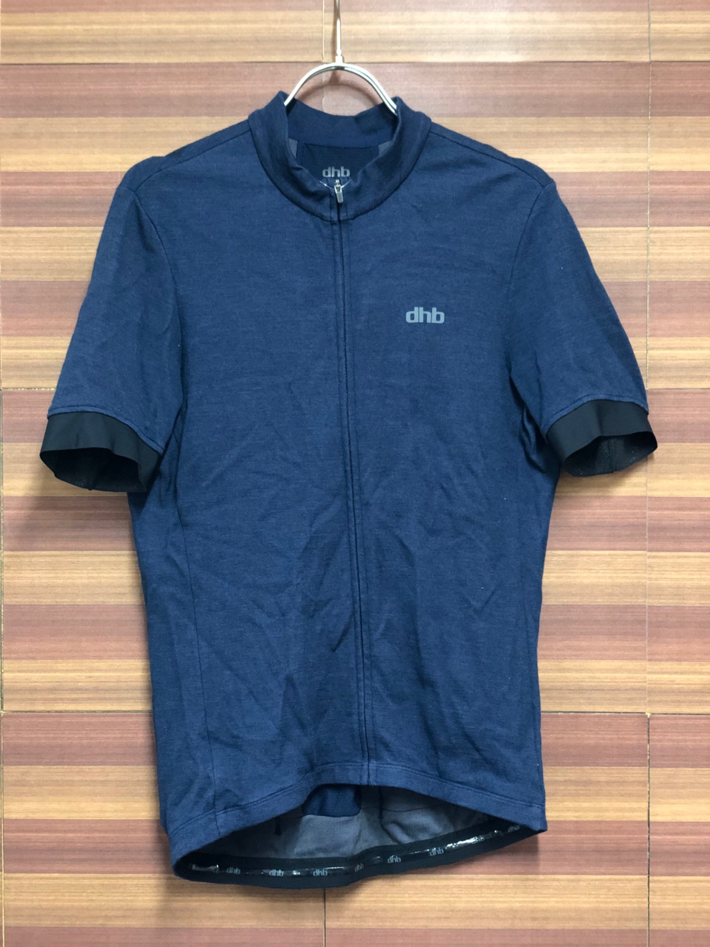 IO224 dhb 半袖サイクルジャージ 紺 M