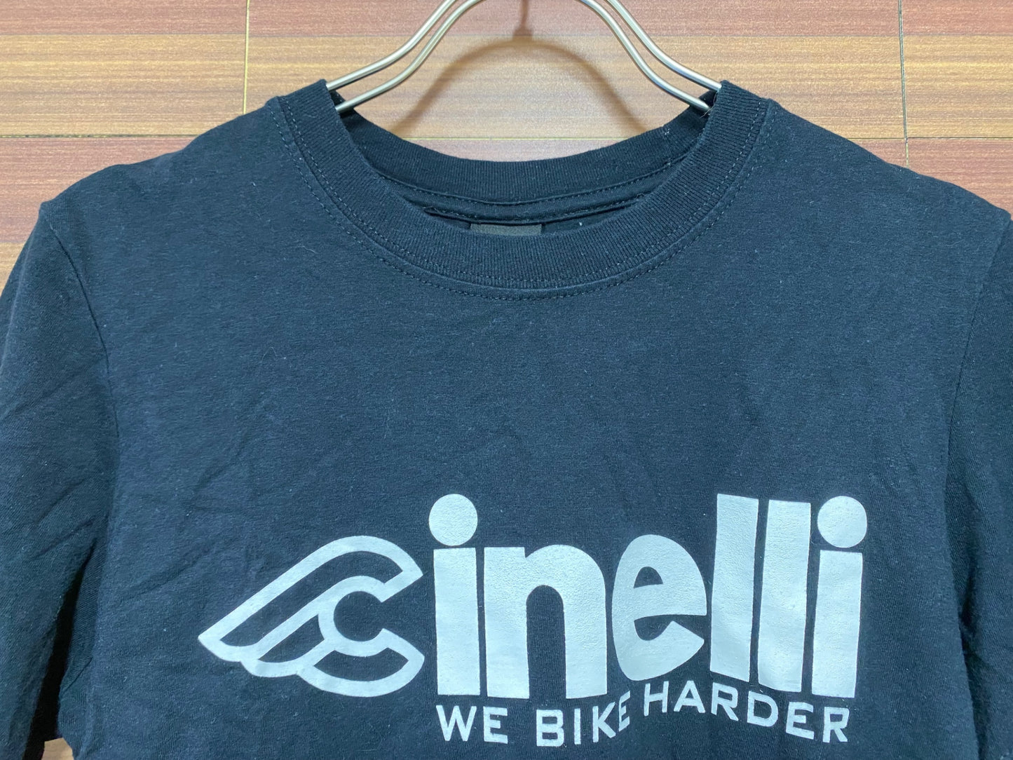 IH032 チネリ Cinelli 半袖 Tシャツ 黒 S