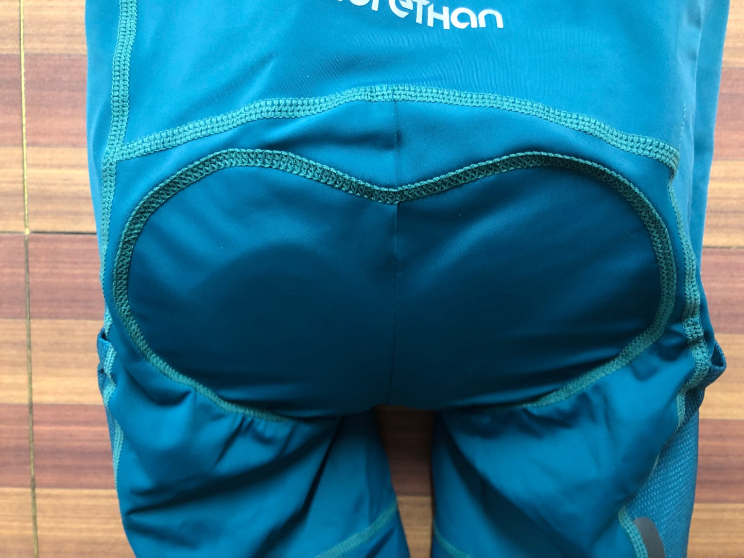 IP960 モーゼン morethan カーゴ ビブショーツ 深緑 黒 S