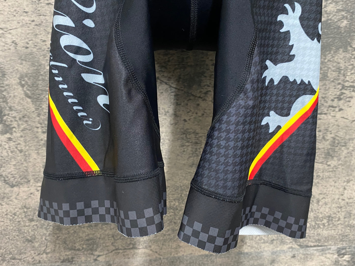 JB061 リオンドカペルミュール Lion de KAPELMUUR レーサーパンツ 黒