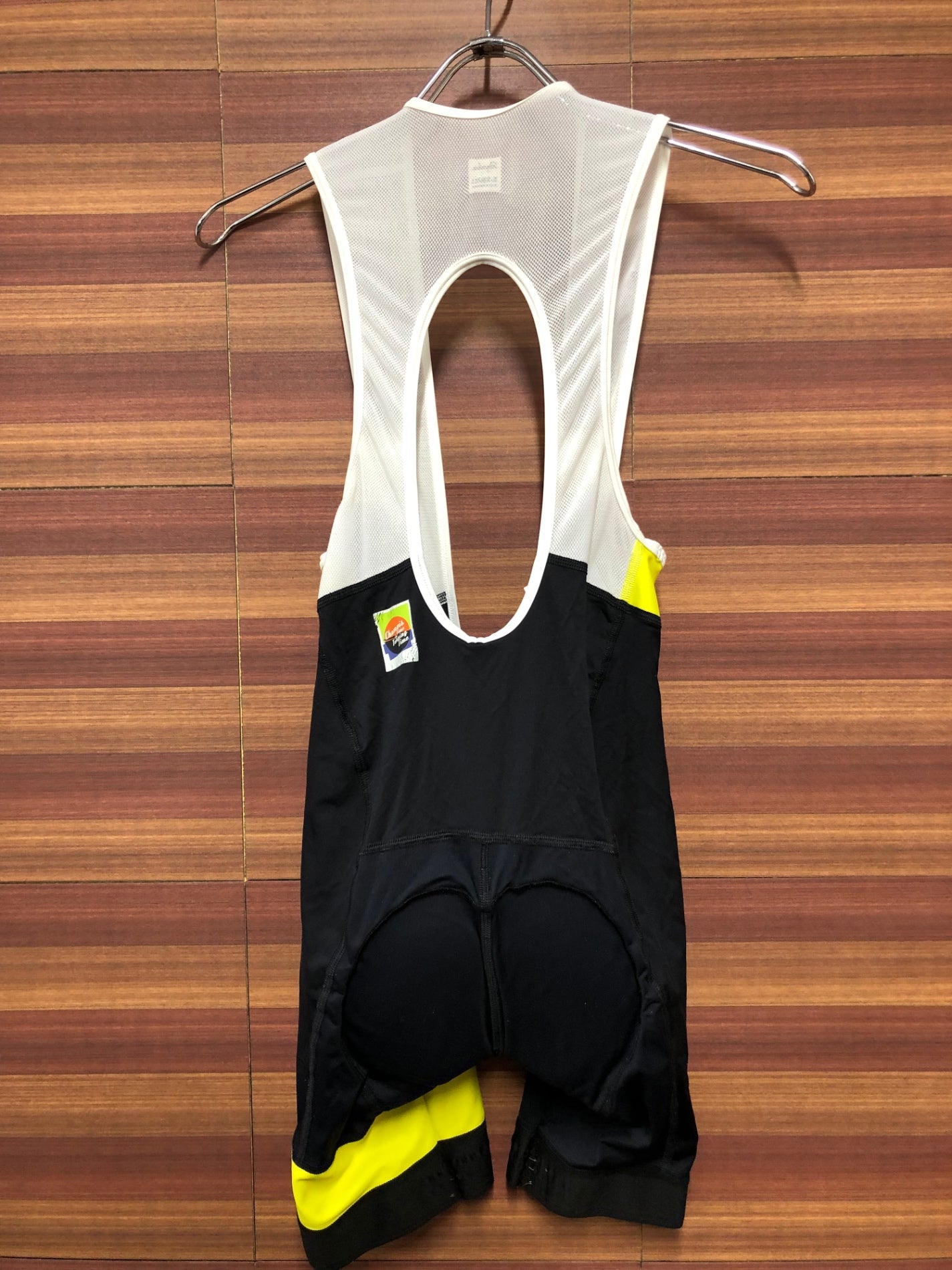 IK401 ラファ Rapha LIGHTWEIGHT BIB SHORTS 白 黒 XS ※パッドスレ、ゴム劣化