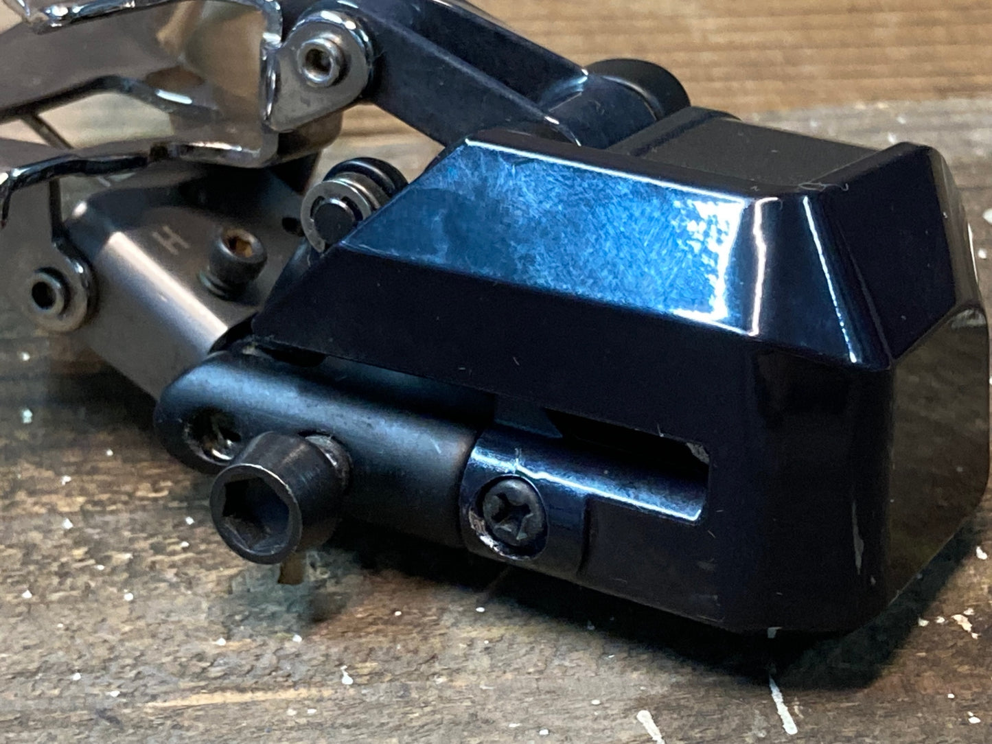 IO068 シマノ SHIMANO デュラエース DURA-ACE FD-R9150 直付 フロントディレイラー 2s Di2 電動 動作確認済