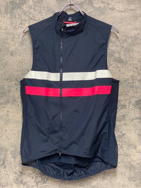 IY514 ラファ Rapha BREVET GILET サイクルベスト ジレ 紺 M