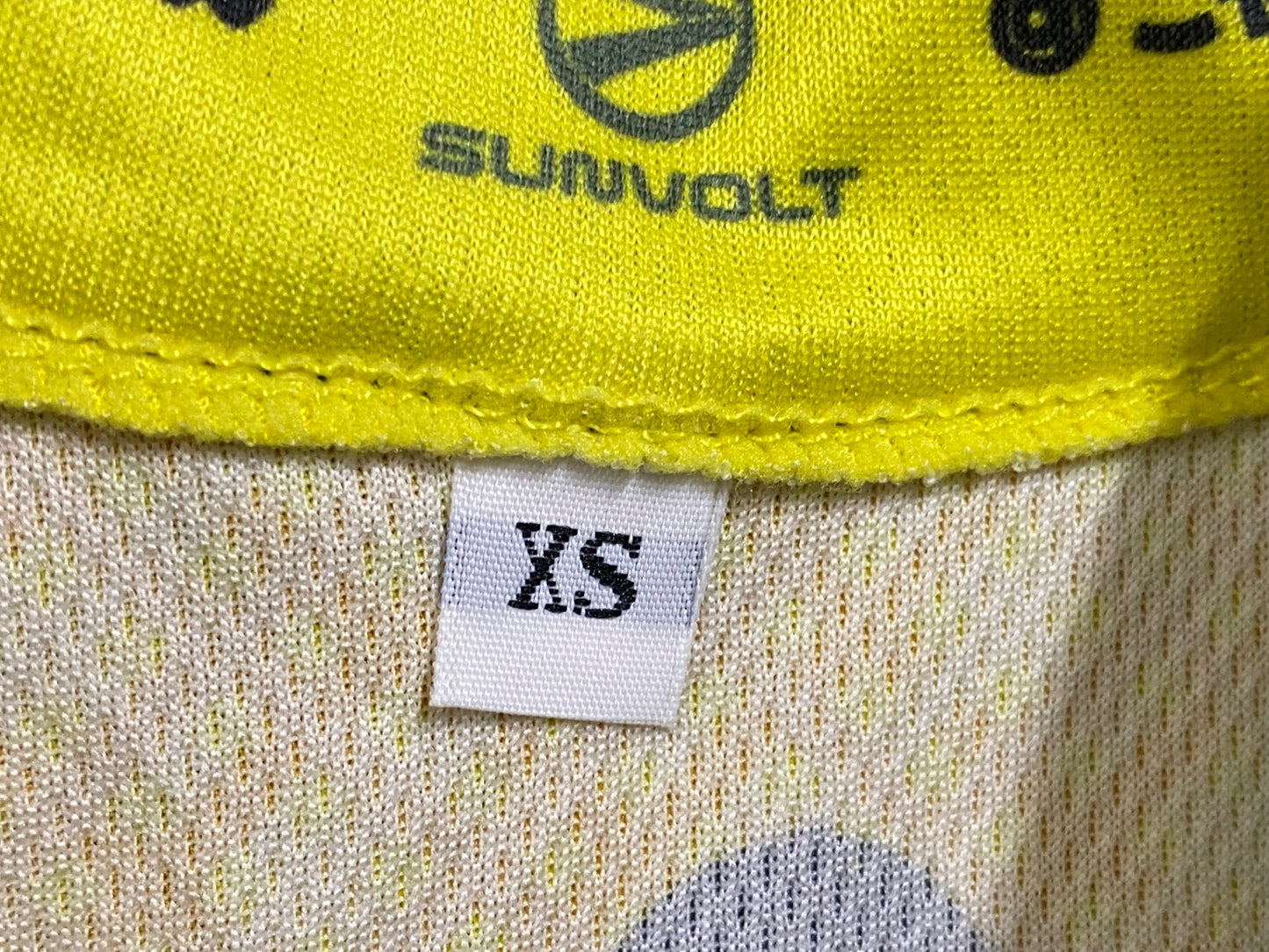 JD263 サンボルト SUNVOLT 半袖 サイクルジャージ 青 緑 黄 XS かわうその自転車屋さん 痛ジャージ