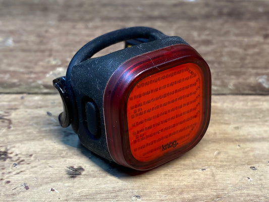 HW358 ノグ knog BLINDER MINI LOVE REAR リアライト 赤色灯 黒 点灯確認済み