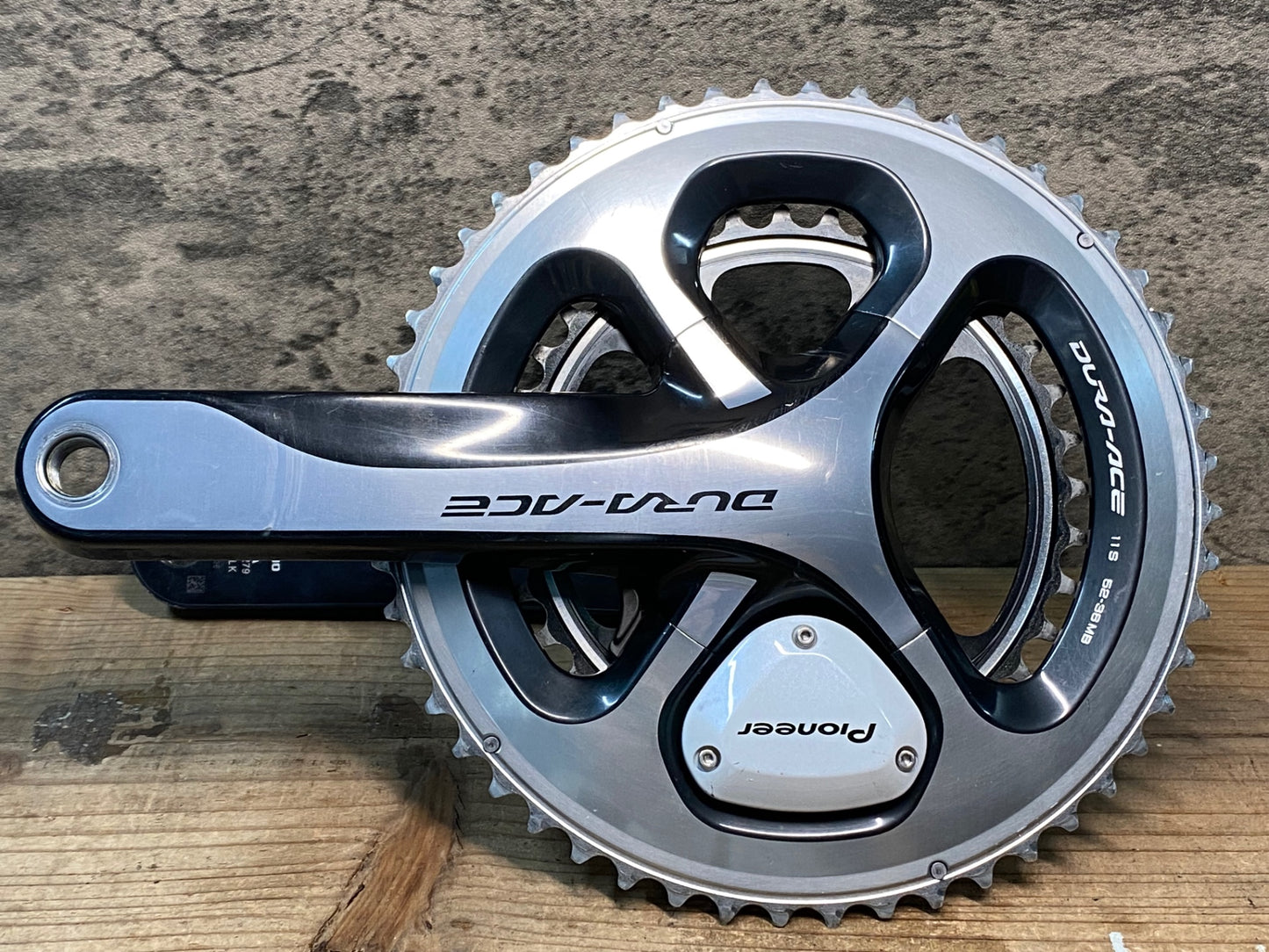 IW905 シマノ SHIMANO デュラエース DURA-ACE FC-9000 52-36T 170mm パイオニア 右側パワーメーター ※通信確認済み