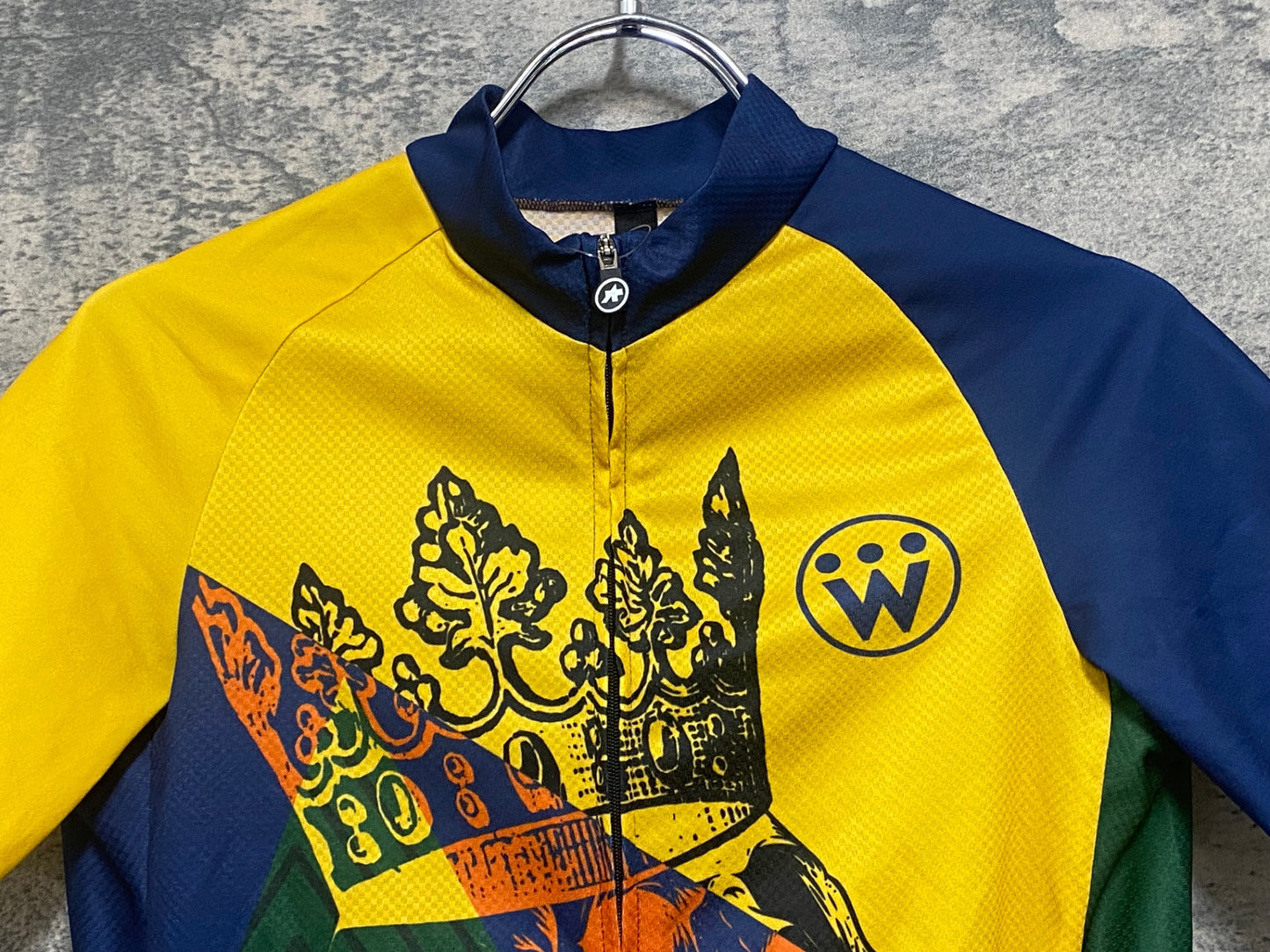 JB906 アソス ASSOS FASTLANE WYNDYMILLA SS JERSY 2020 半袖 サイクルジャージ MONARCHY 総柄 S 限定ジャージ