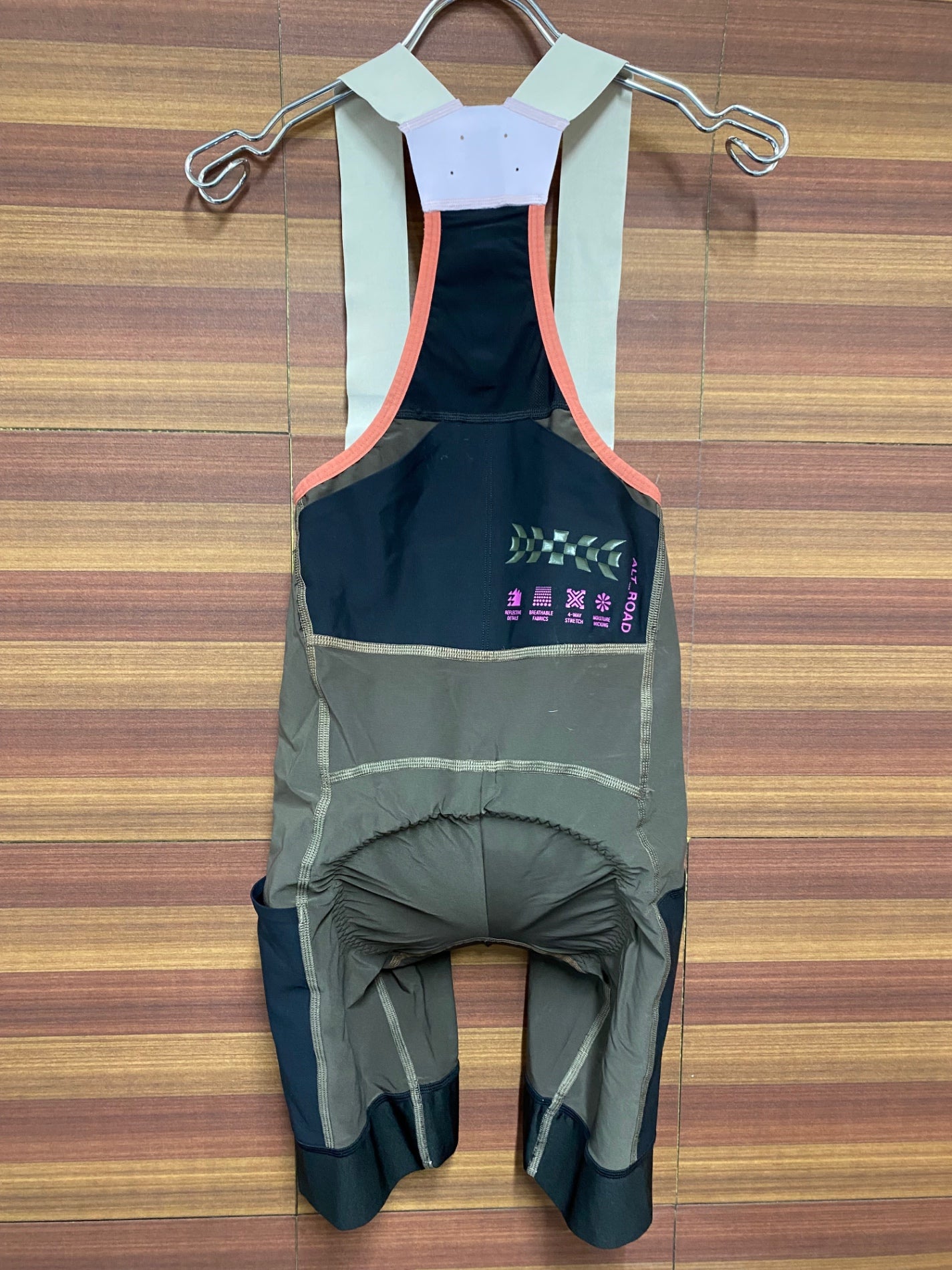 IM496 マープ MAAP WOMEN'S ALT ROAD BIB ビブショーツ カーキ XS レディース