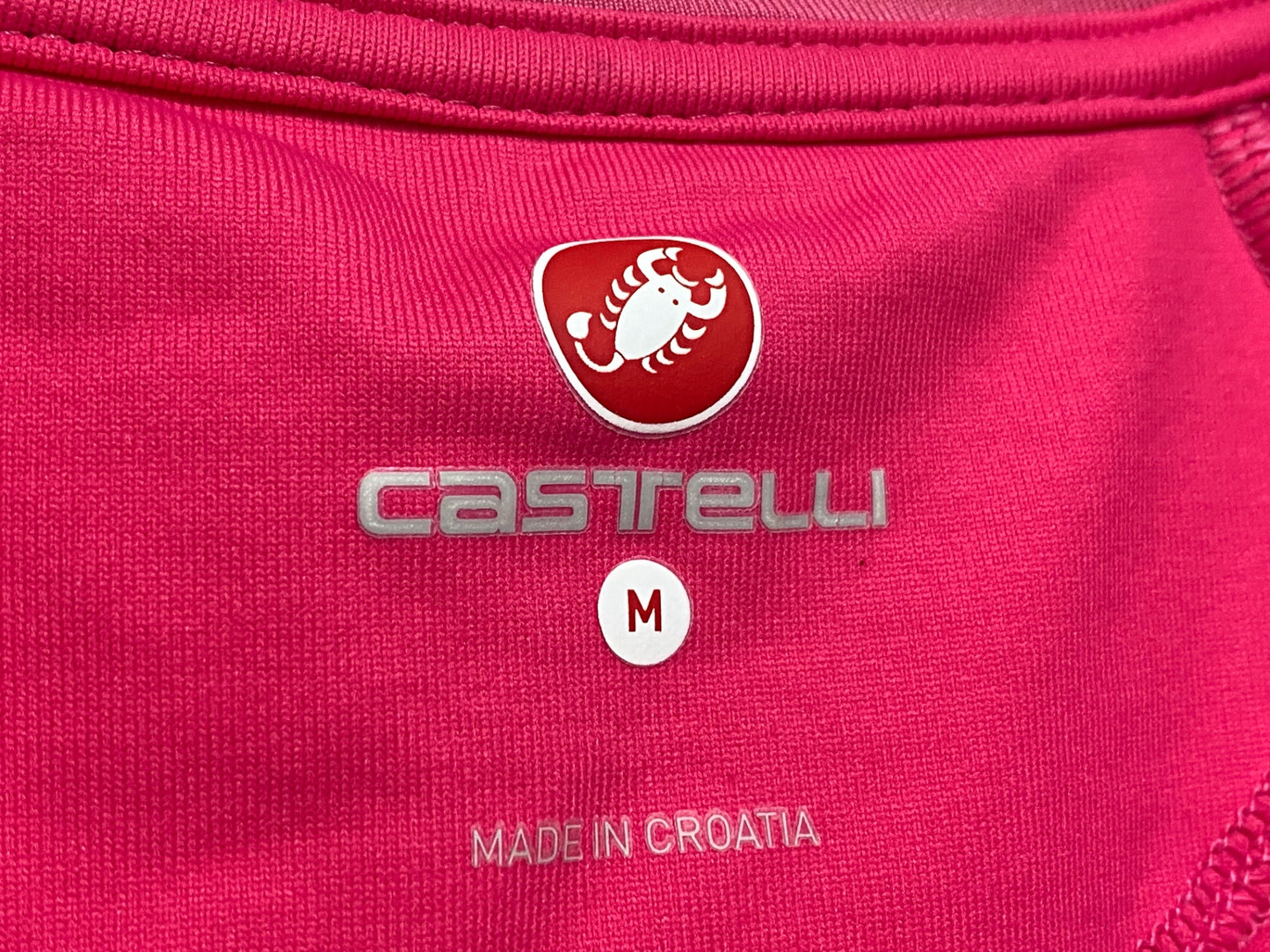 IB750 カステリ CASTELLI 半袖サイクルウェア ピンク M