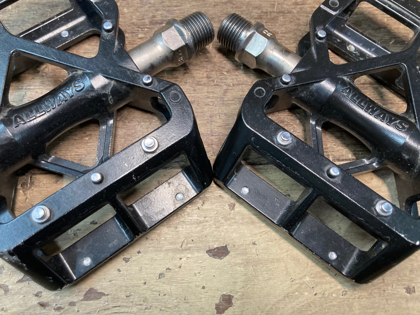 IM964 三ヶ島 MKS オールウェイズ ALLWAYS フラットペダル 黒