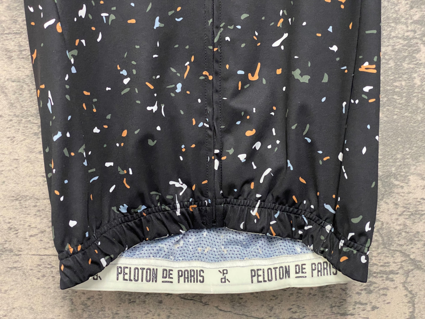 JB550 プロトンドパリ PELOTON DE PARIS 半袖 サイクルジャージ 黒 S