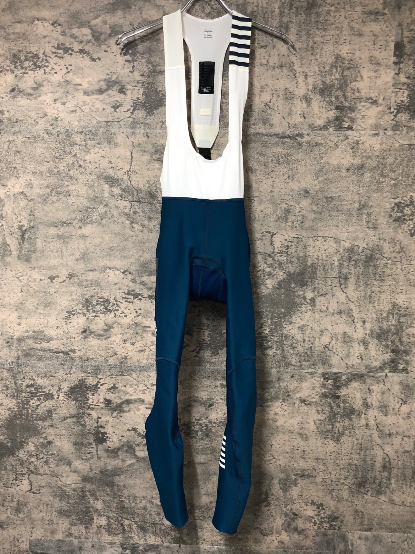 IY258 ラファ Rapha WOMEN'S PRO TEAM WINTER TIGHTS ビブタイツ ターコイズブルー XXS 裏起毛 レディース