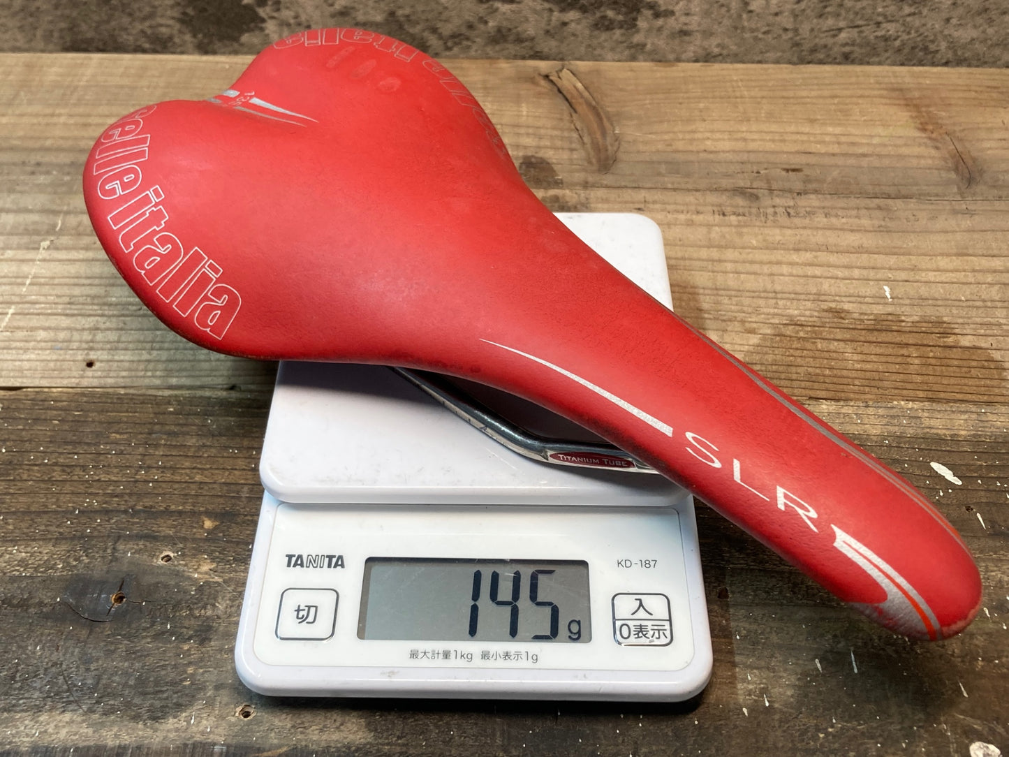 IP742 セライタリア selle italia SLR サドル チタンレール 赤