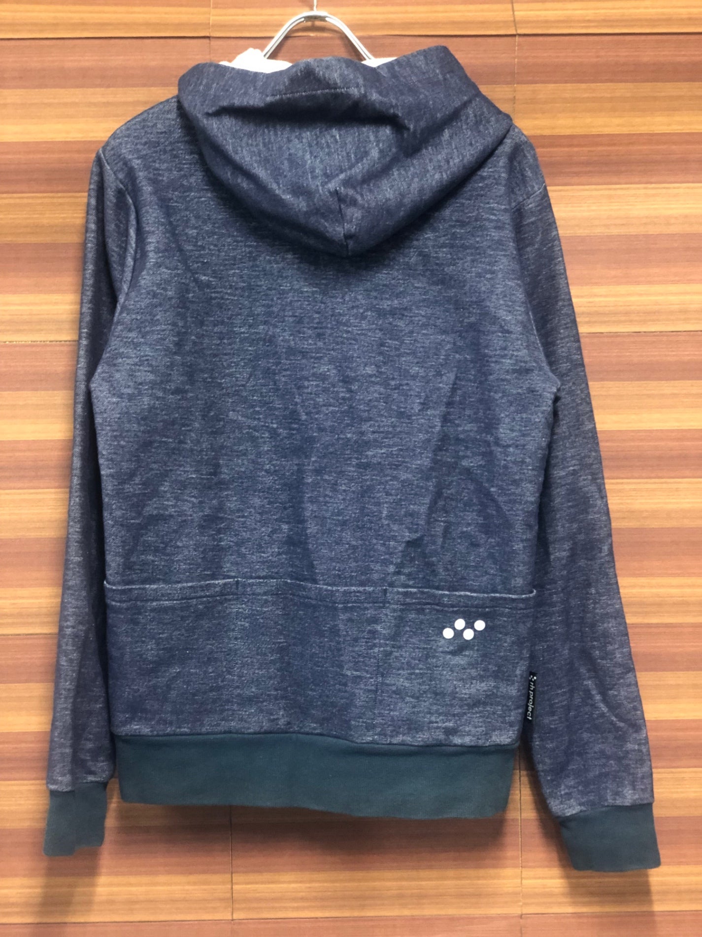 IT755 リンプロジェクト rin project 長袖 パーカー ネイビー M 裏起毛