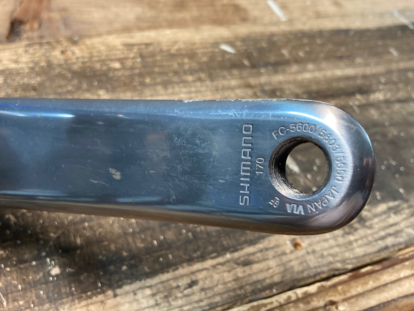 IC404 シマノ SHIMANO 105 FC-5650 クランクセット 170mm 50/34T