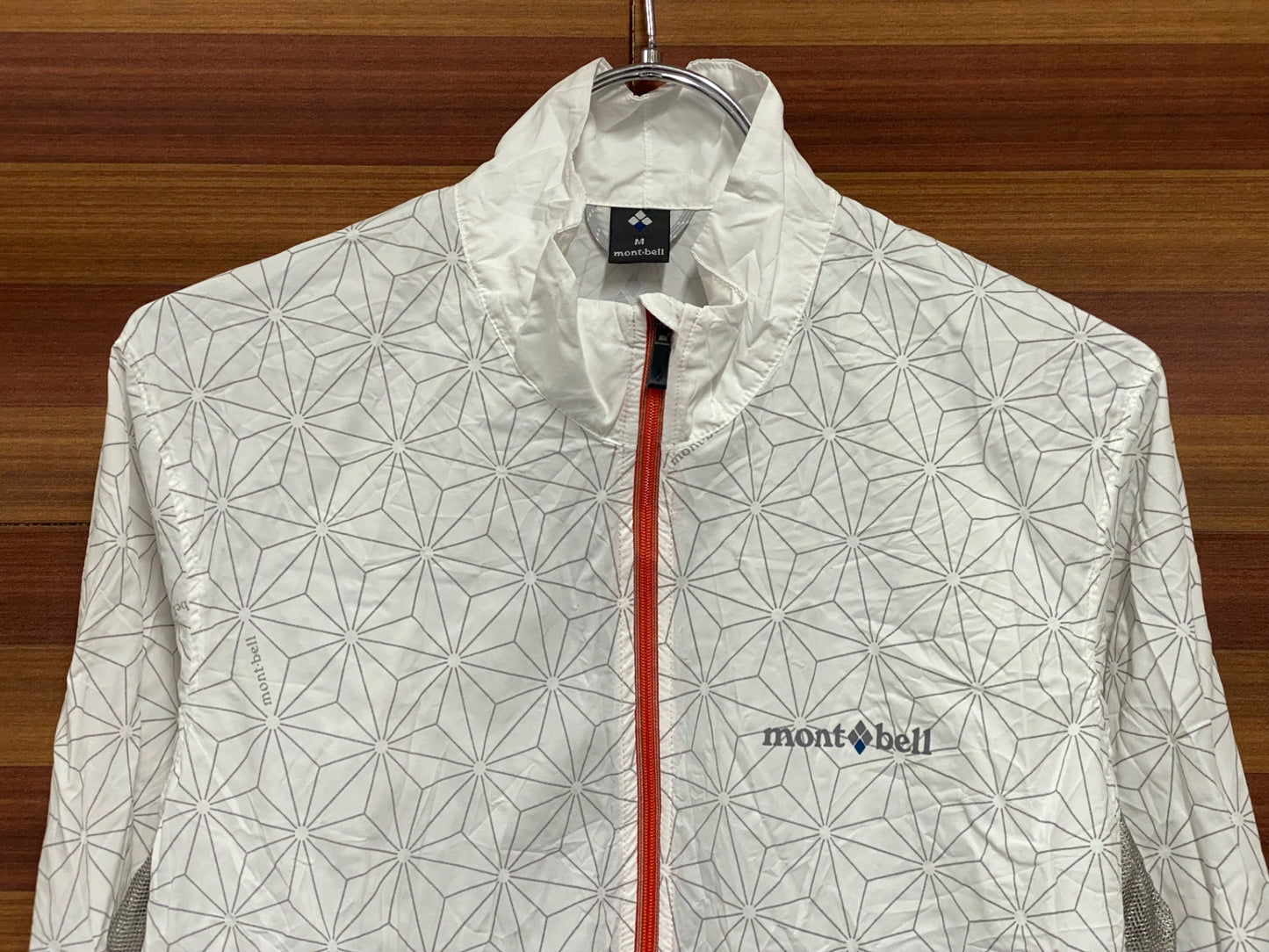 IT979 モンベル mont-bell リフレック ウインドバイカー 白 M