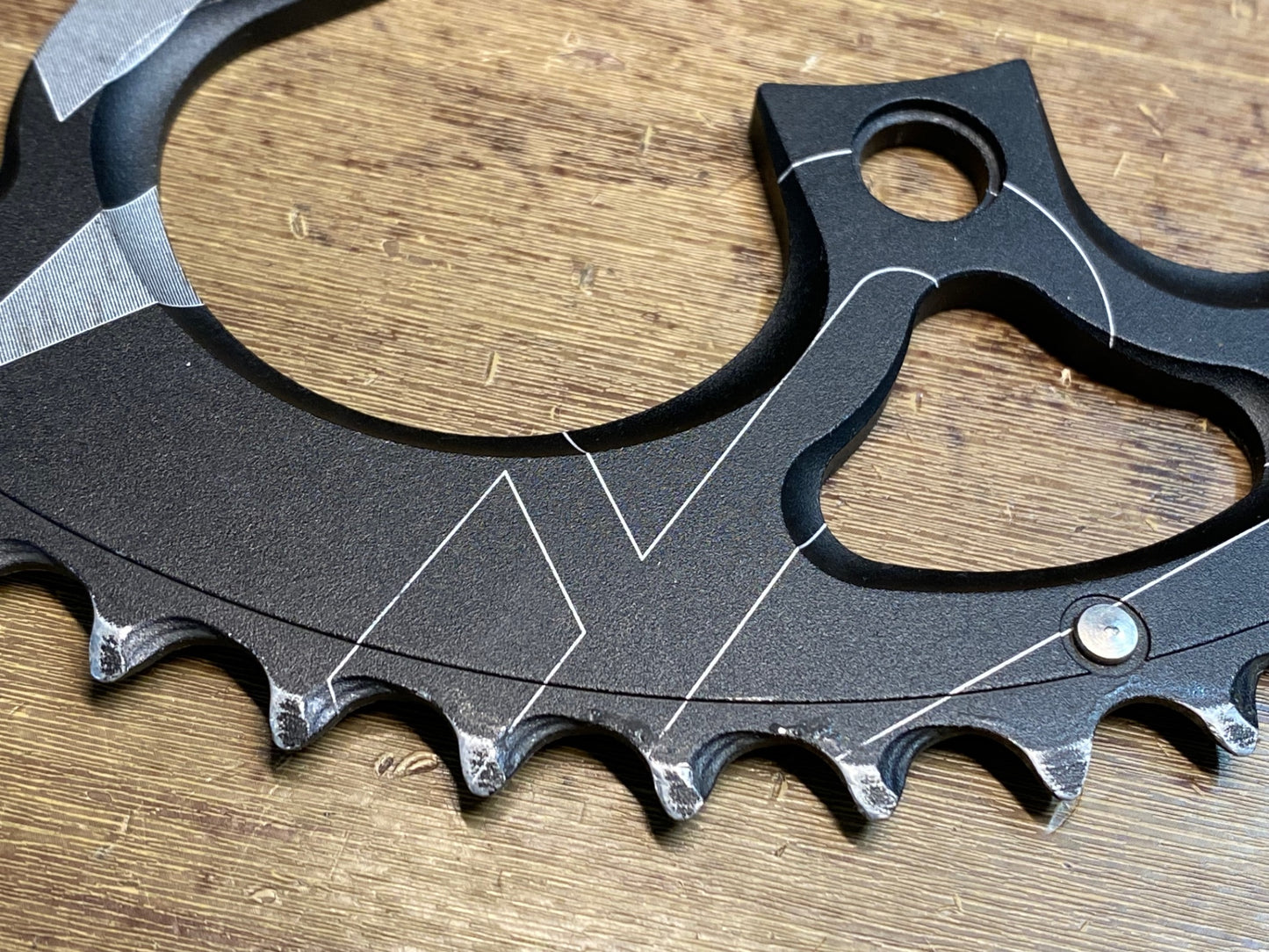 IS629 ライデア RIDEA 楕円 チェーンリング 52/36 4H シマノ対応