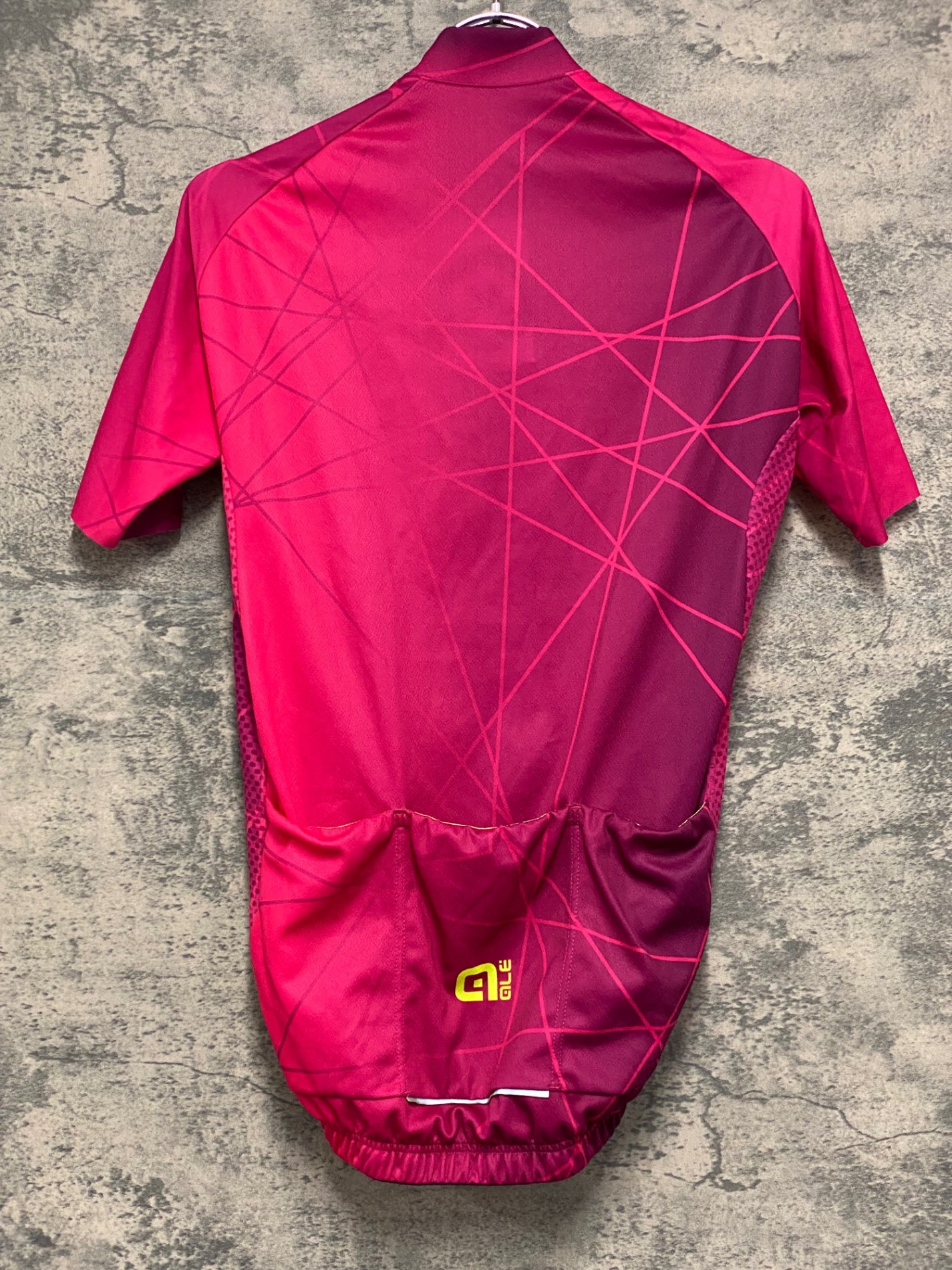 JA630 アレ ALE 半袖 サイクルジャージ ピンク S