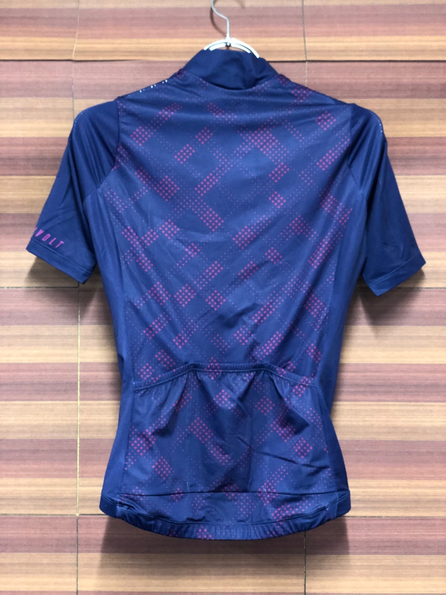 IR204 サンボルト SUNVOLT 半袖サイクルジャージ 紫 XS レディース