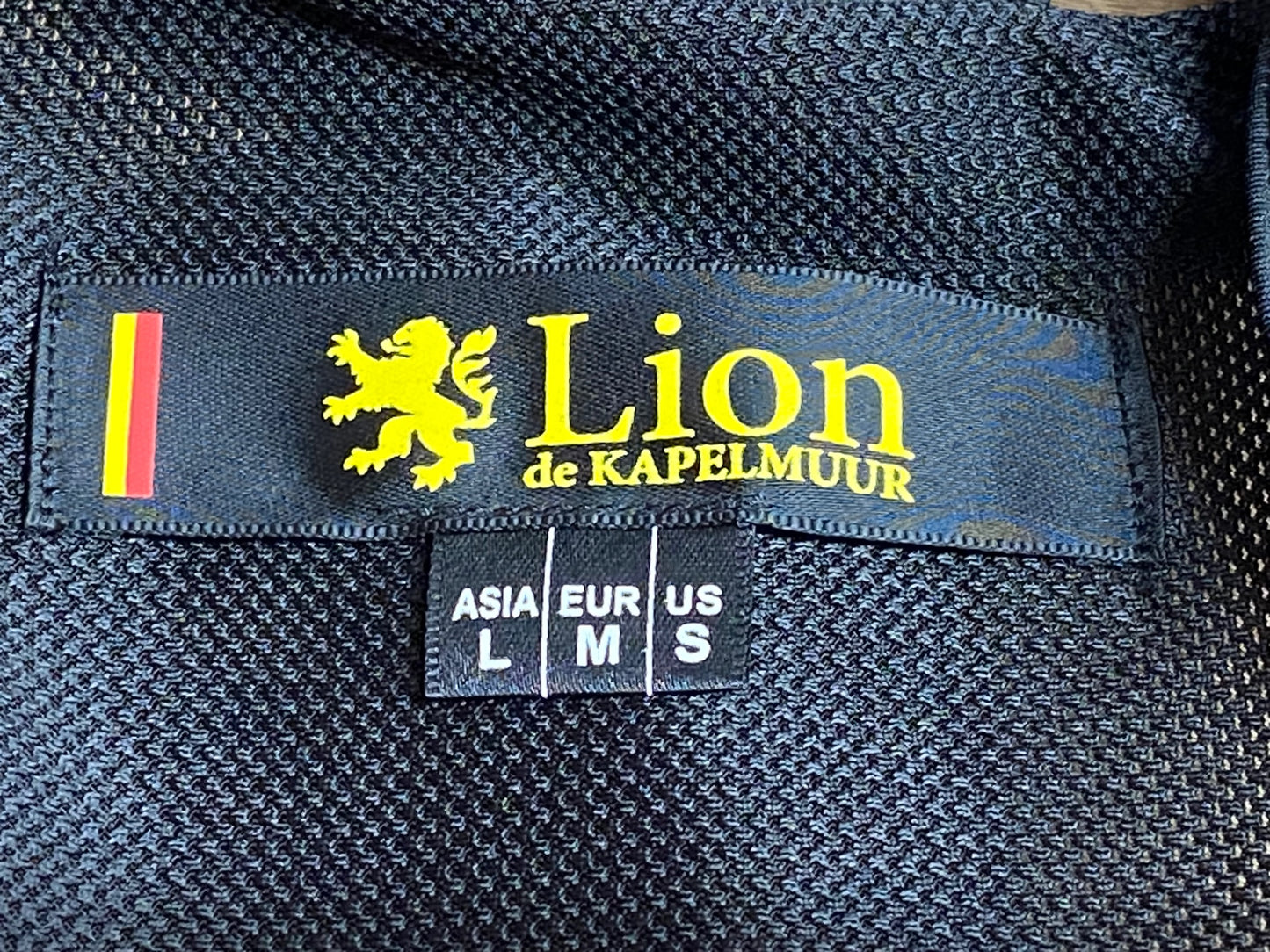 IV214 リオンドカペルミュール Lion de KAPELMUUR ビブタイツ 黒 L