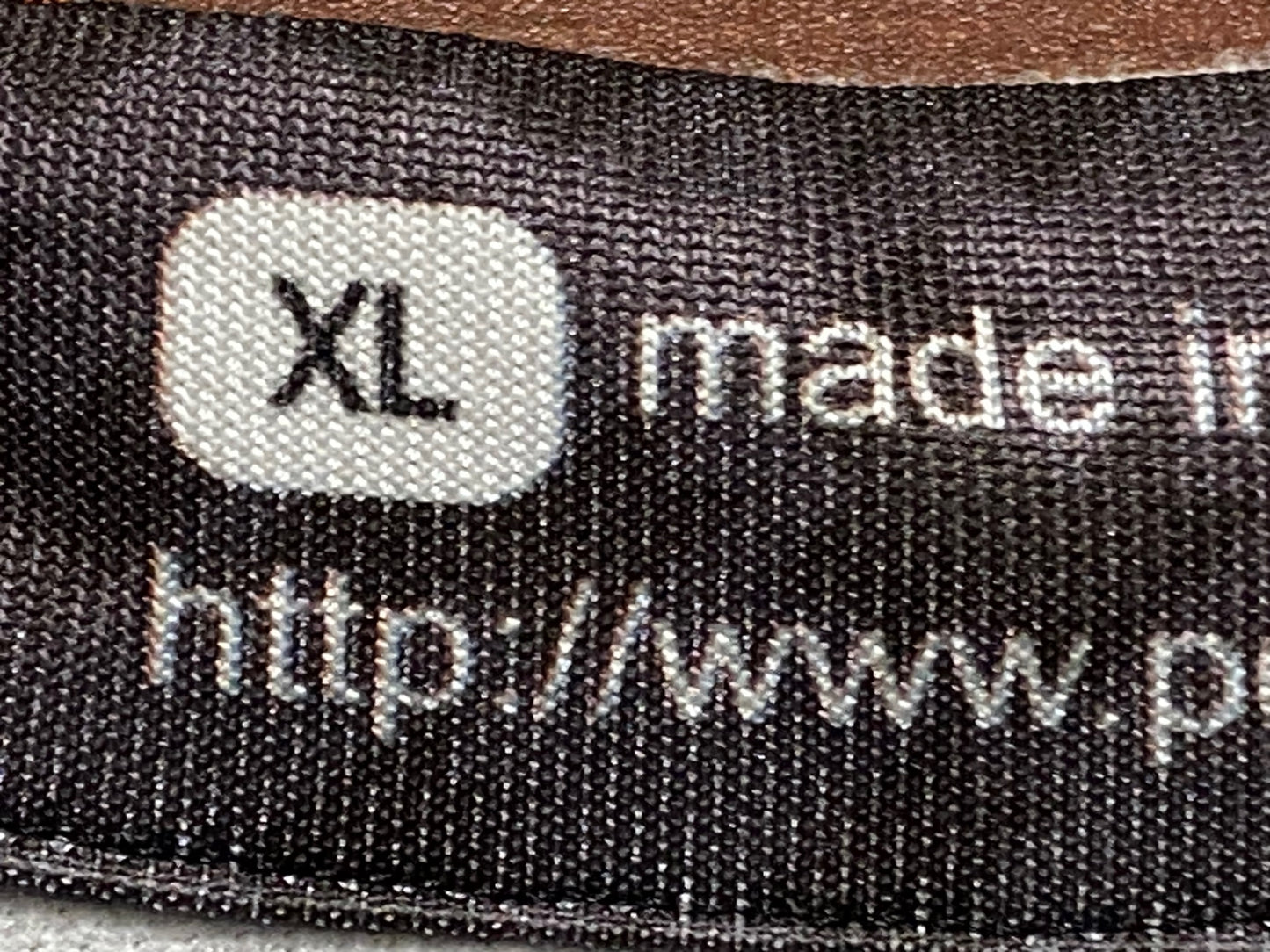 IM474 亀チャリ 半袖 サイクルジャージ 茶グレー XL