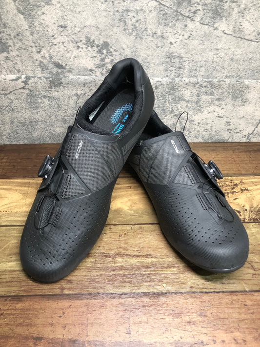 IU551 シマノ SHIMANO RC3 SH-RC300M ビンディングシューズ 黒 EU42 SPD-SL