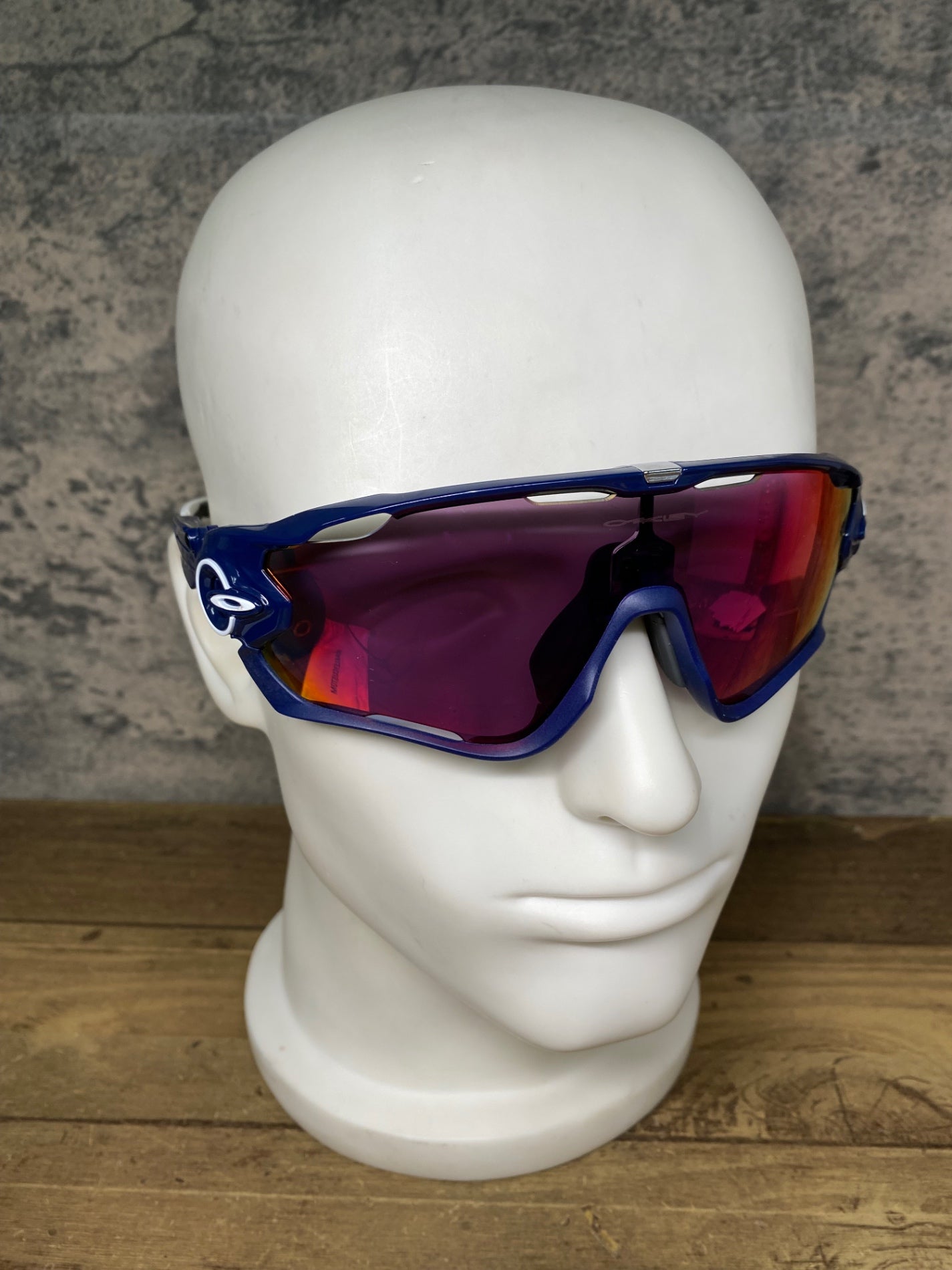JB134 オークリー OAKLEY JAWBREAKER サングラス アイウェア 紺 PRIZMレンズ CUSTOM