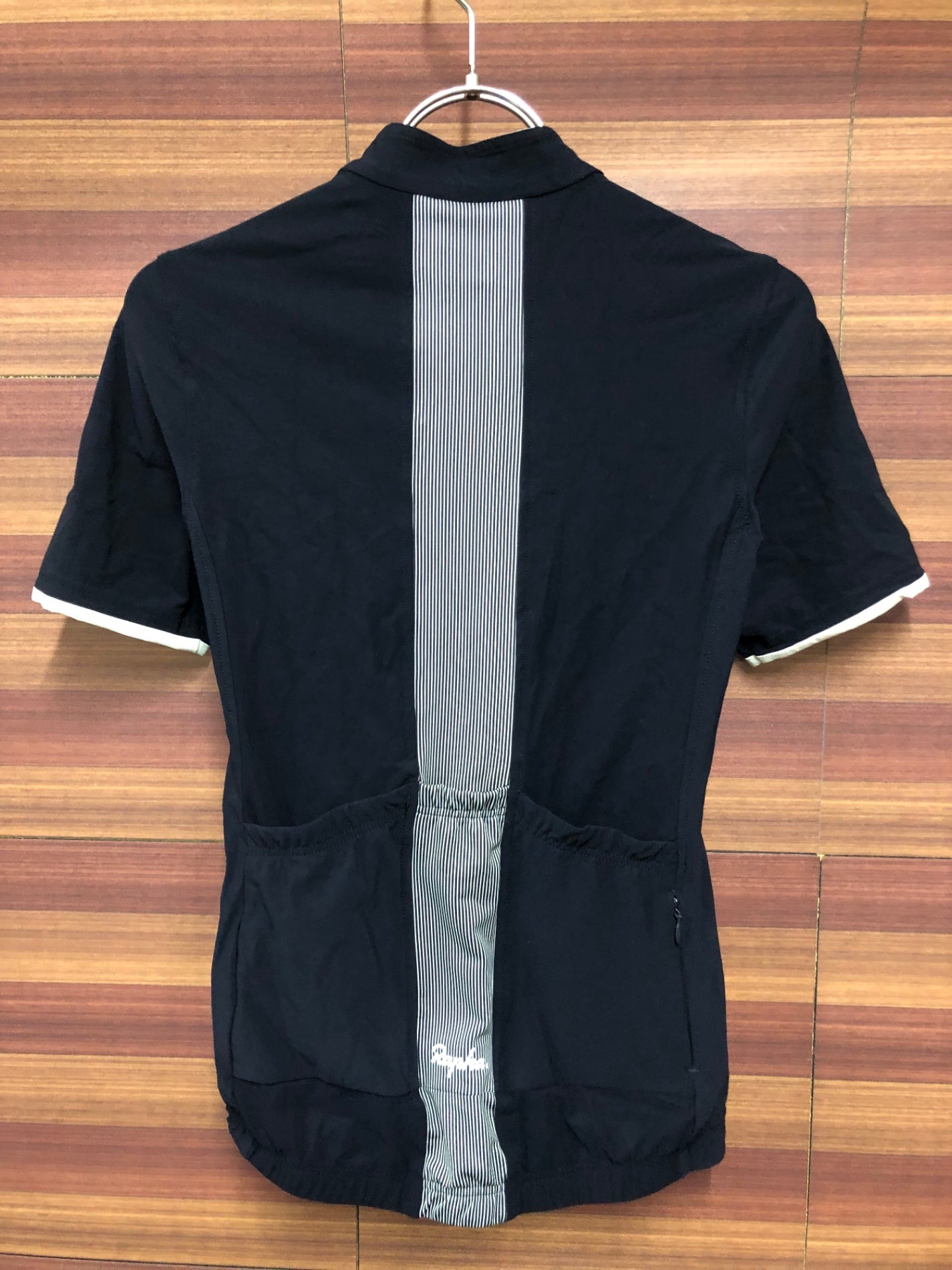IR473 ラファ Rapha SOUPLESSE JERSEY 半袖 サイクルジャージ 黒 S
