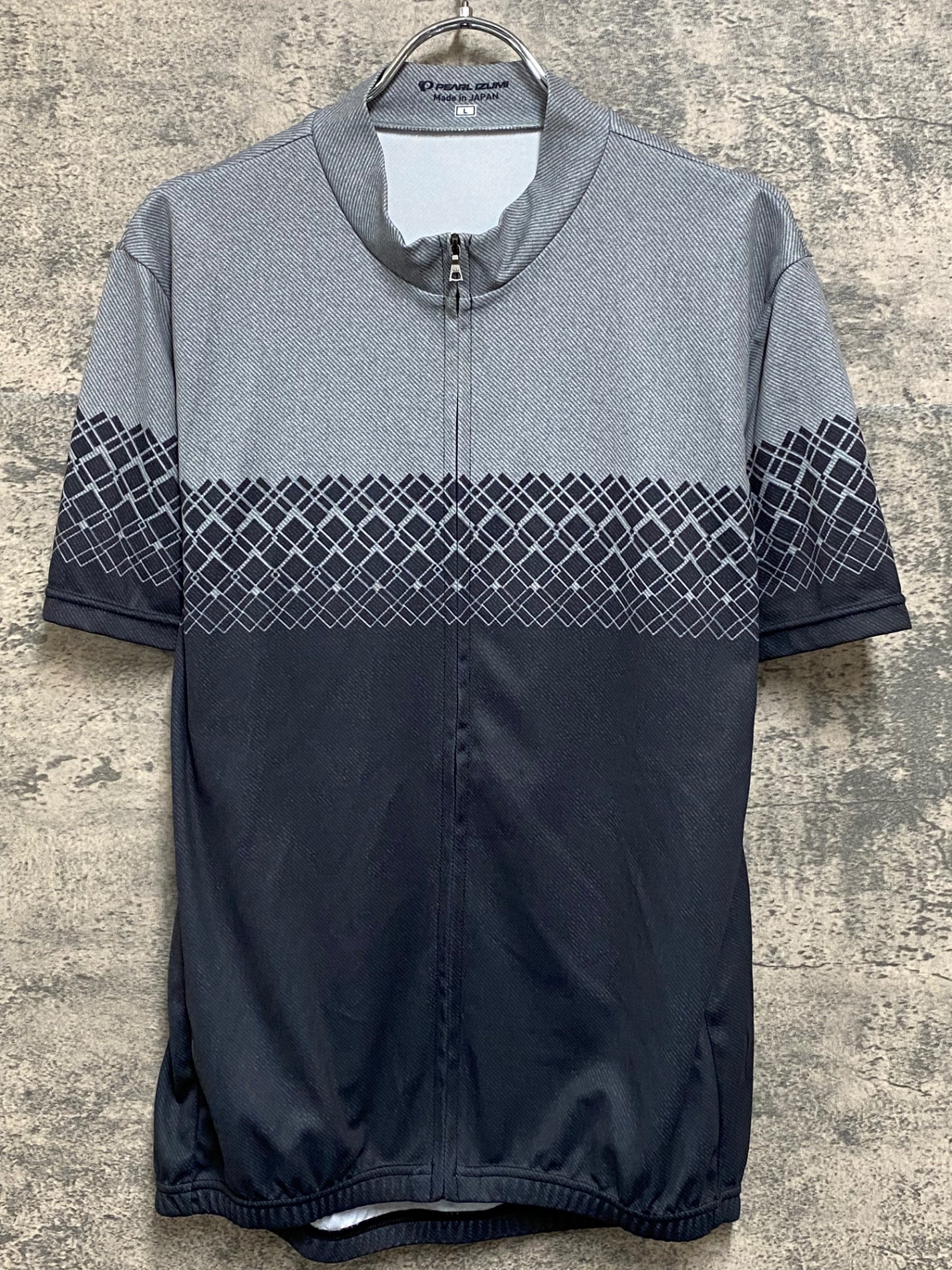 JC105 パールイズミ PEARL iZUMi 半袖 サイクルジャージ グレー L