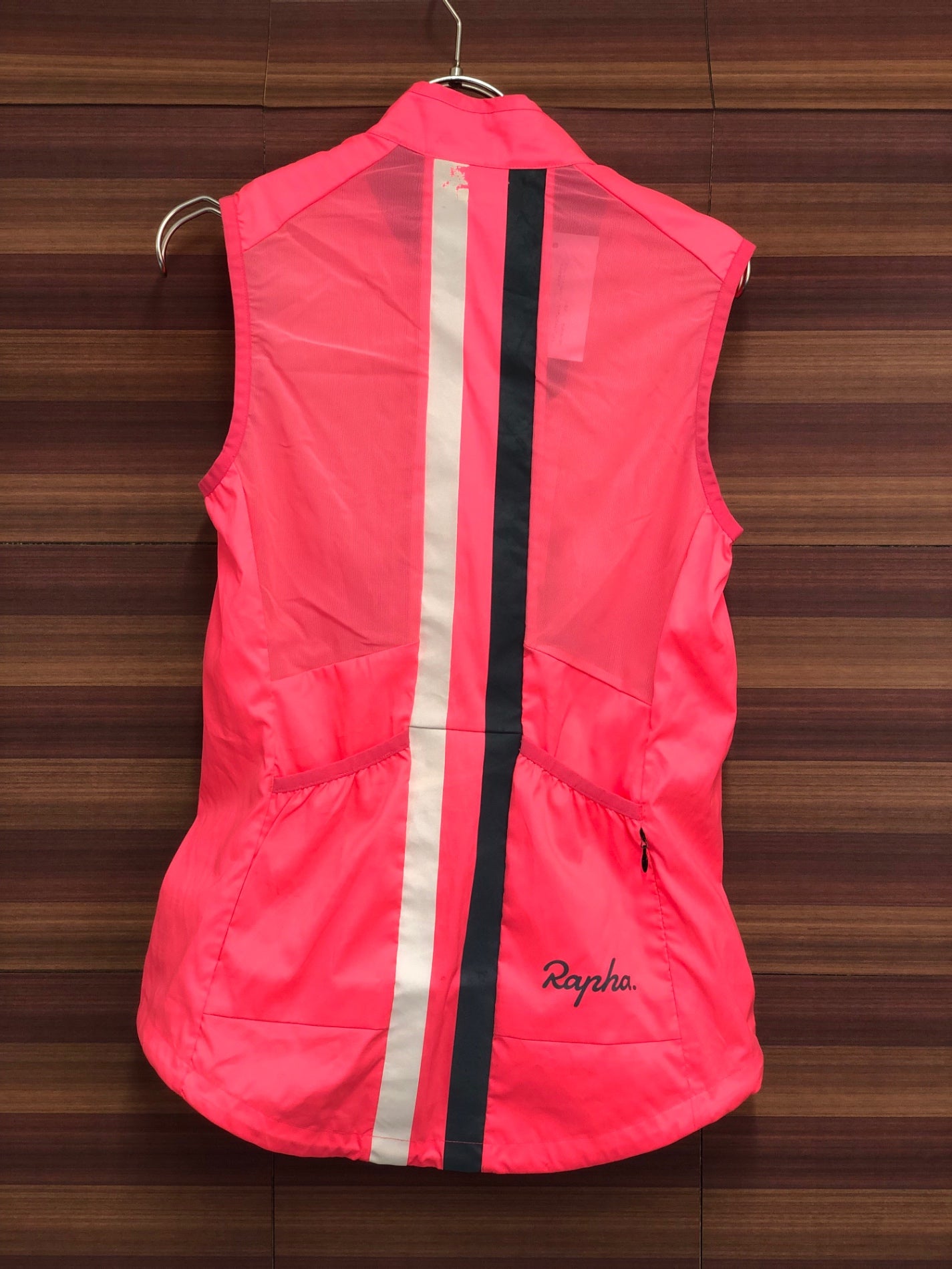 IS041 ラファ Rapha ジレ サイクルベスト ピンク S ※内側剥がれ