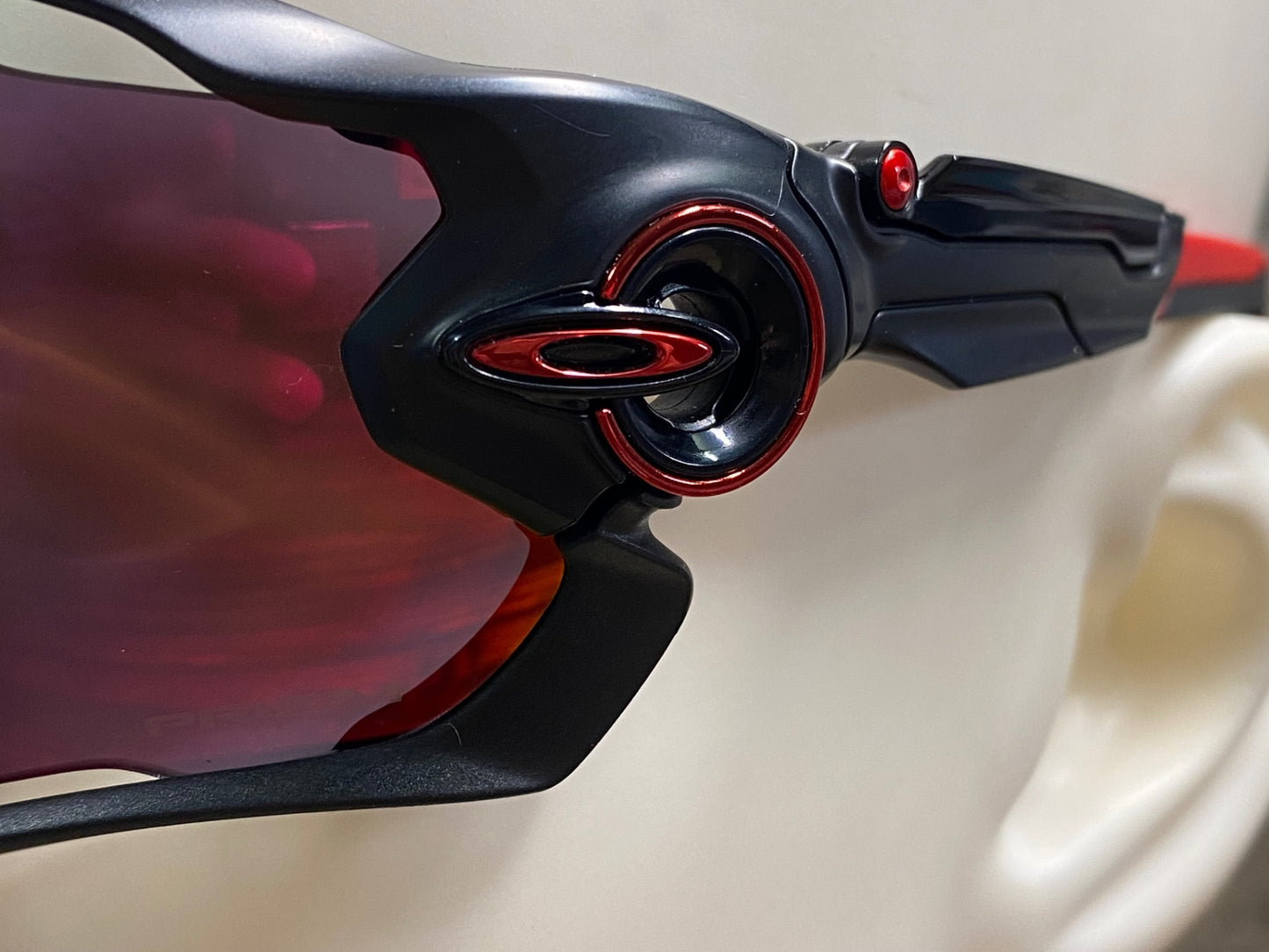 JA996 オークリー OAKLEY JAWBREAKER サングラス アイウェア 黒 赤 PRIZMレンズ ZERO製レンズ付属