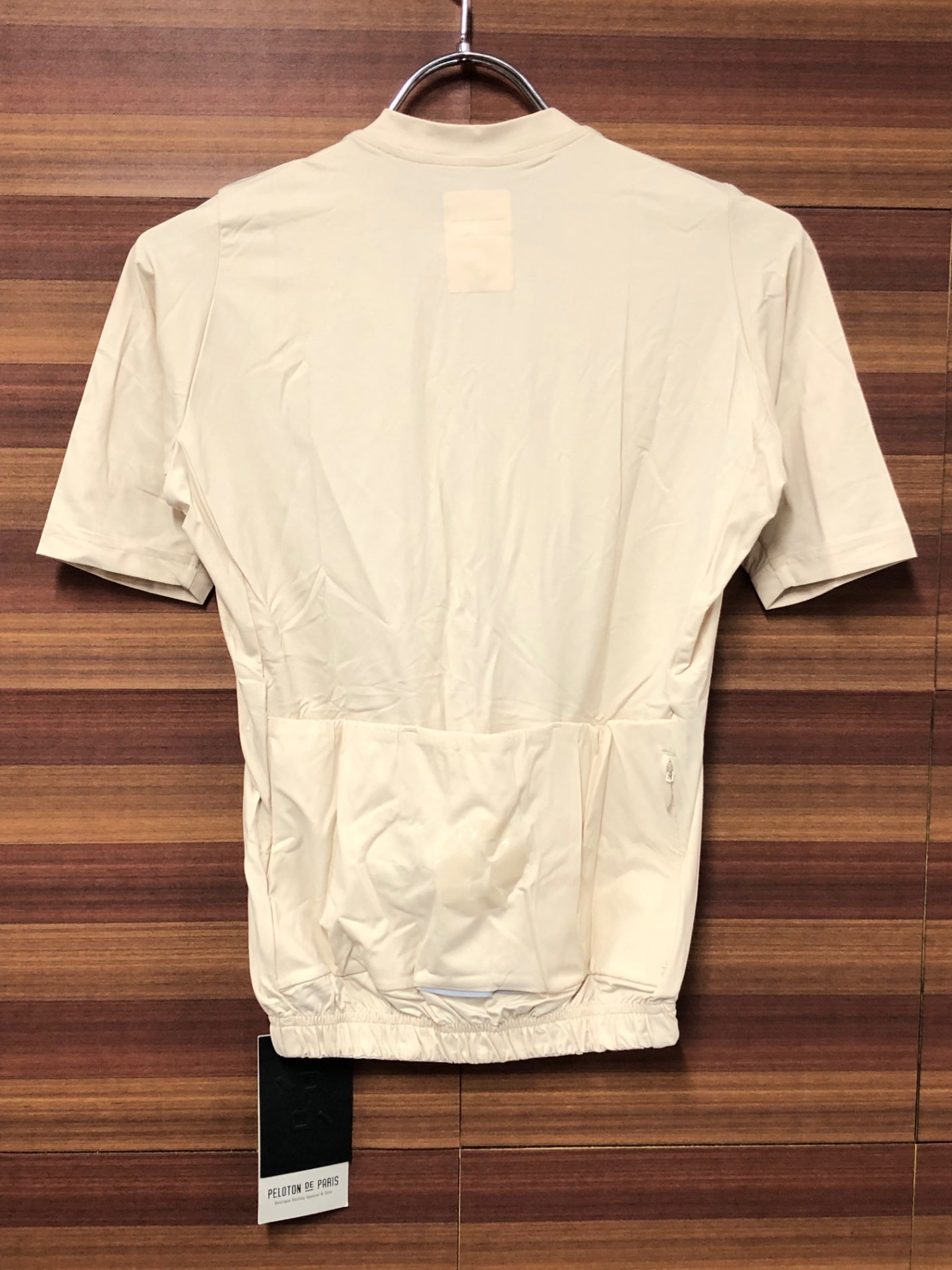 IO505 プロトンド パリ PELOTON DE PARIS VAINQUEUR SS 半袖 サイクルジャージ クリーム S 未使用品