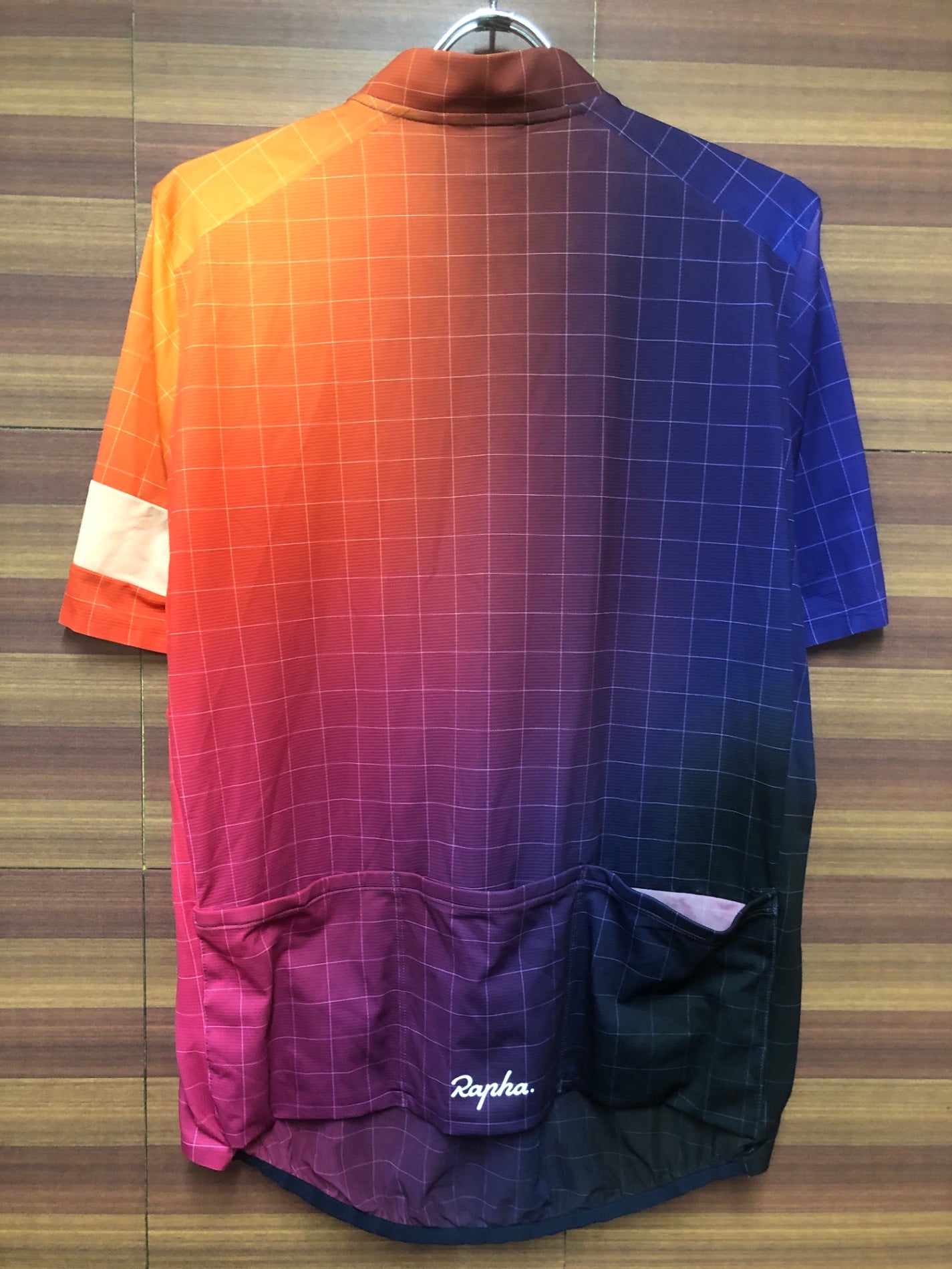 HV947 ラファ Rapha クラシックフライウェイトジャージ CLASSIC FLYWEIGHT BIB JERSEY 総柄 XXL