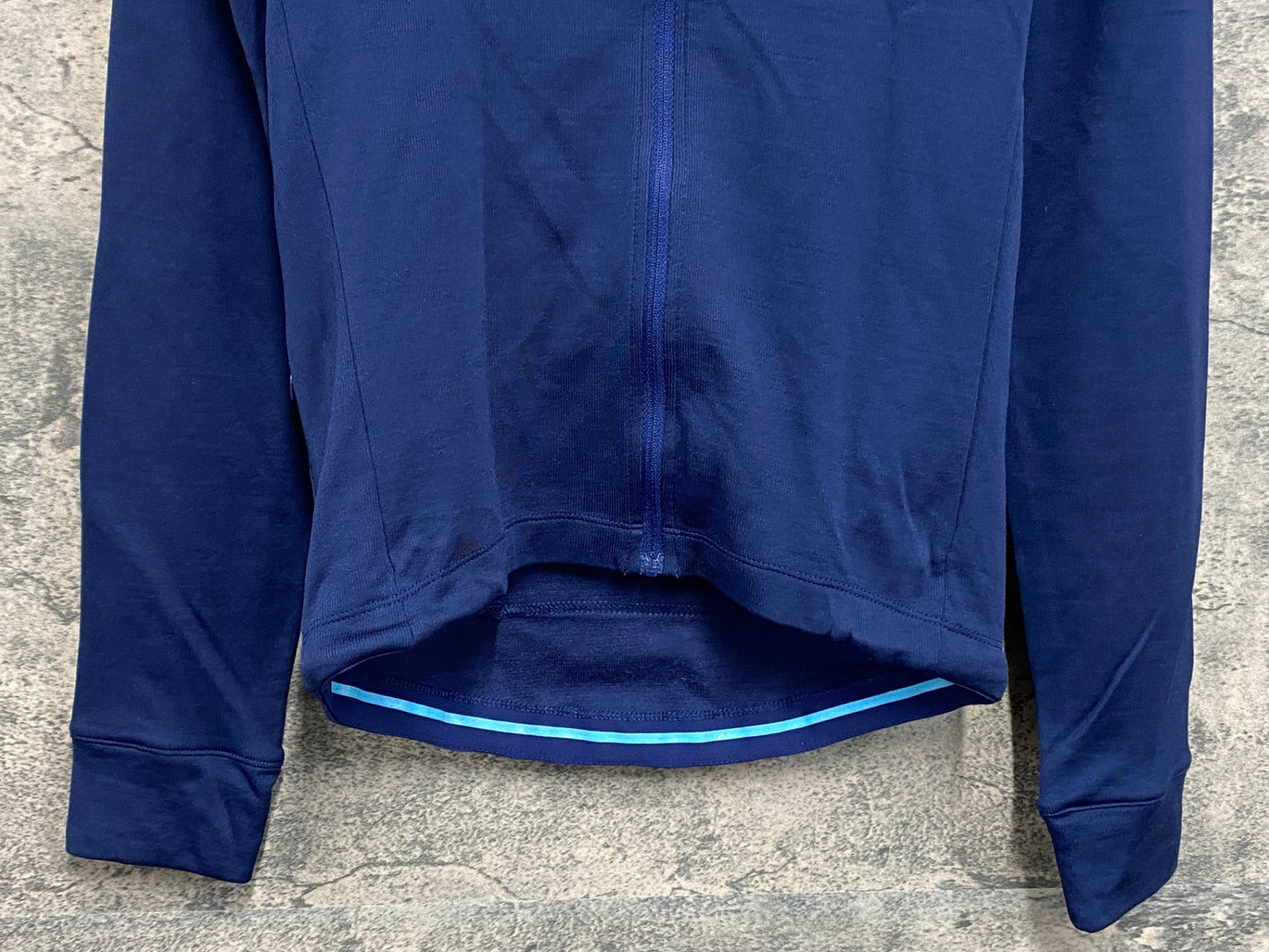 IY131 ラファ Rapha Long Sleeve Cross 長袖 サイクルジャージ S ブルー