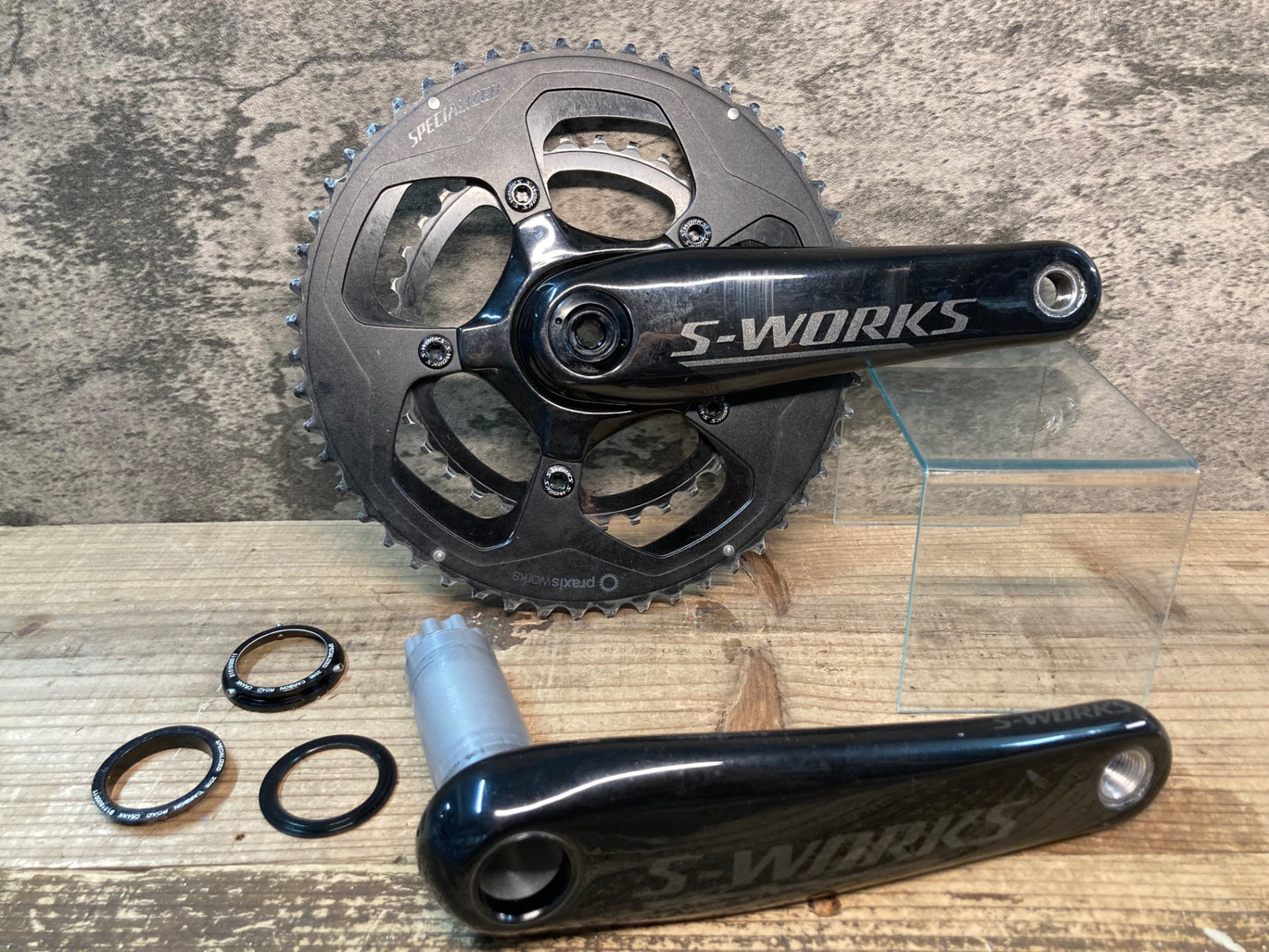 IZ322 スペシャライズド SPECIALIZED S-WORKS FACT CARBON カーボン クランクセット 52/36 170mm Φ30