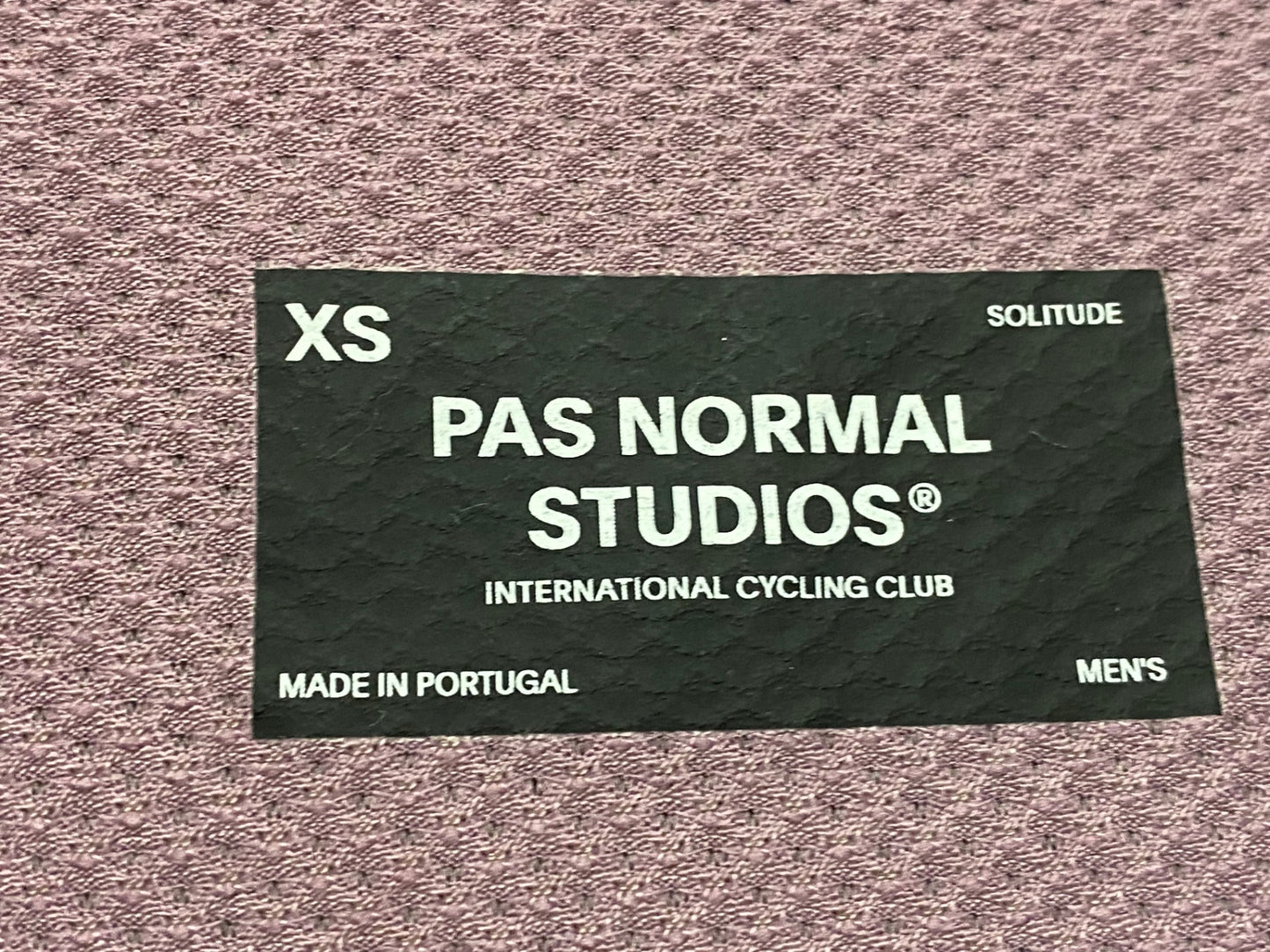 JC431 パスノーマルスタジオ Pas Normal Studios | Men's Solitude Mesh Jersey 半袖 サイクルジャージ ライトモーヴ XS