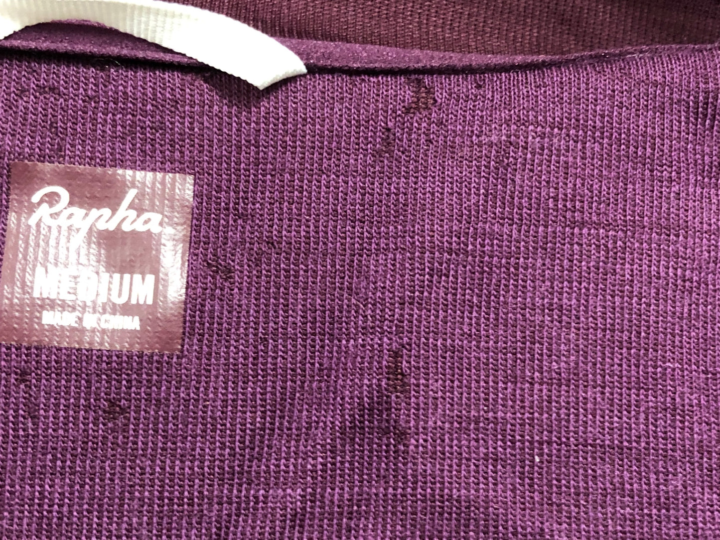 IO657 ラファ Rapha Brevet 半袖 サイクルジャージ M マルーン