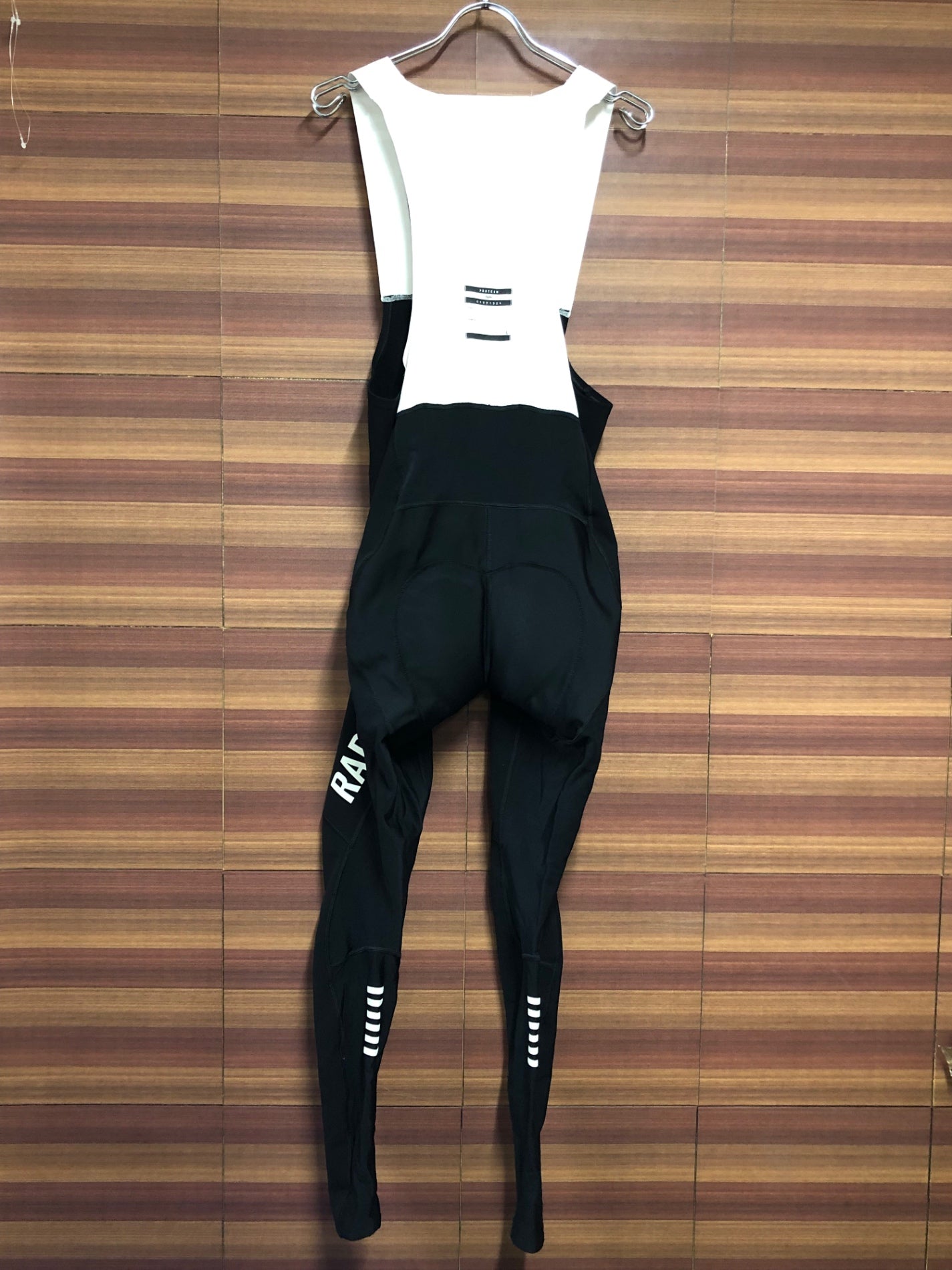 IL641 ラファ Rapha PRO TEAM WINTER TIGHTS WITH PAD Ⅱ ビブタイツ 裏起毛 黒 L