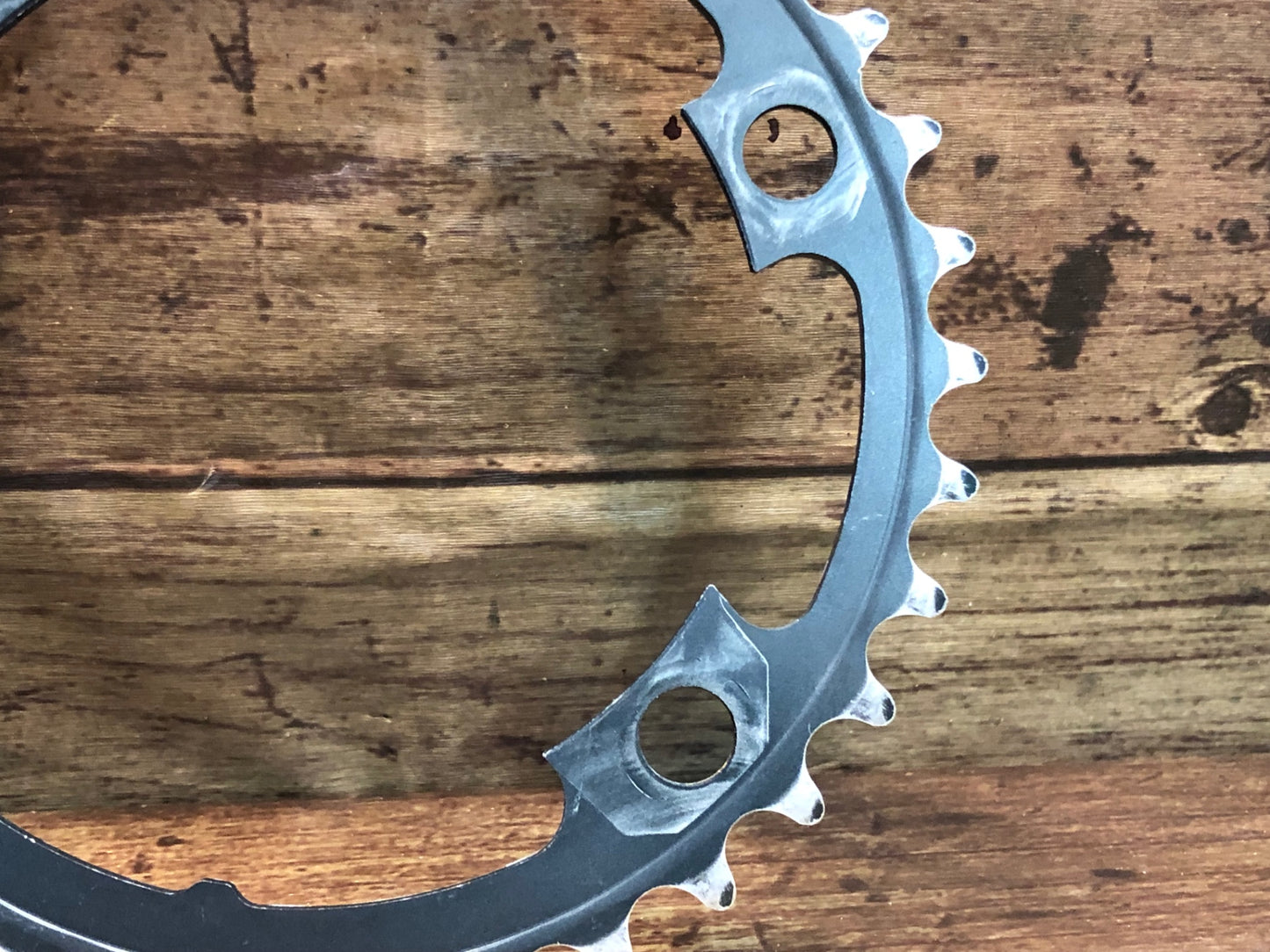 IM584 シマノ SHIMANO アルテグラ ULTEGRA FC-R8000 チェーンリング 50/34T セット 摩耗大 ジャンク