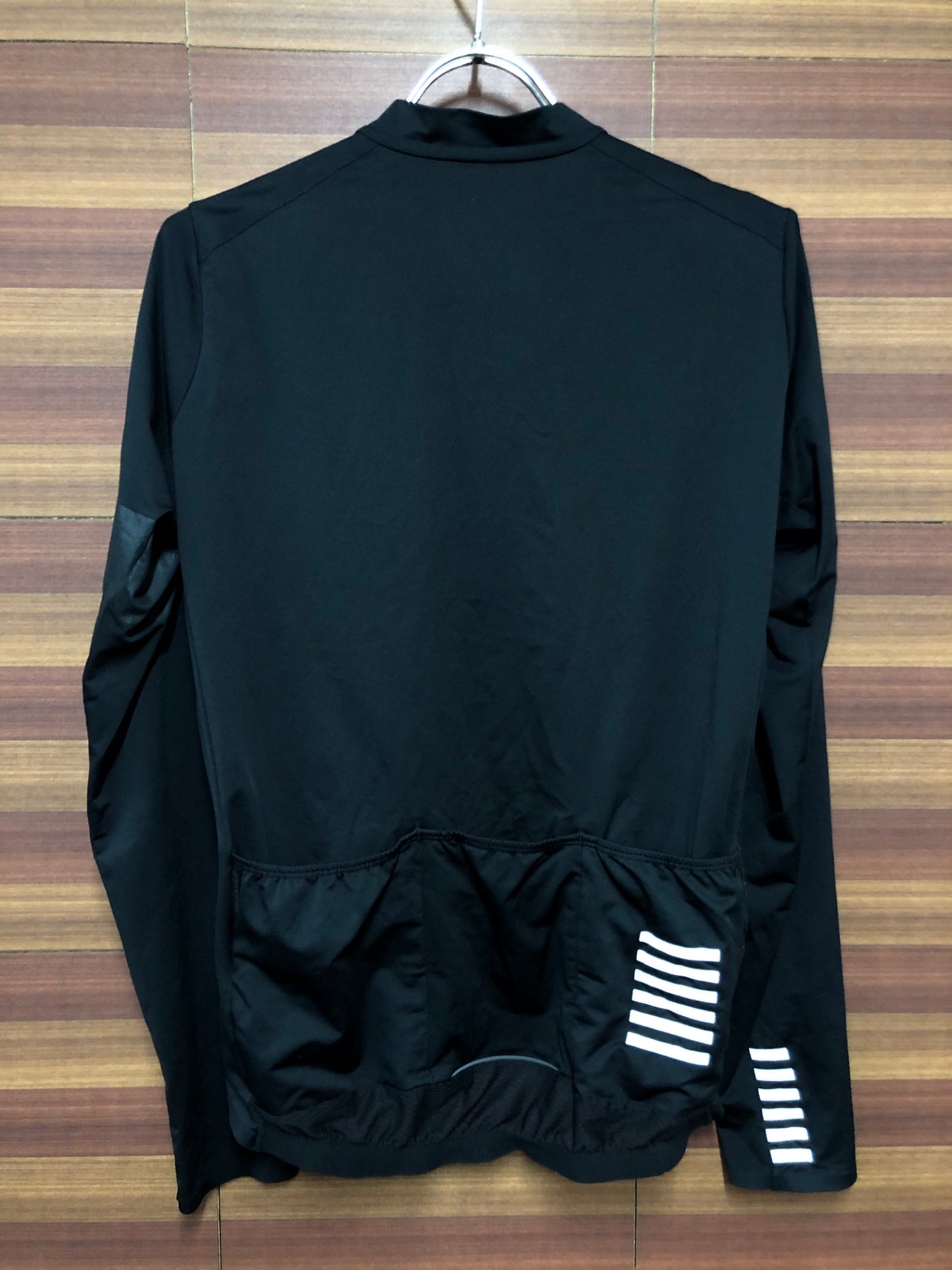 IM227 ラファ Rapha PRO TEAM LONG SLEEVE JERSEY 長袖 サイクルジャージ 黒 L