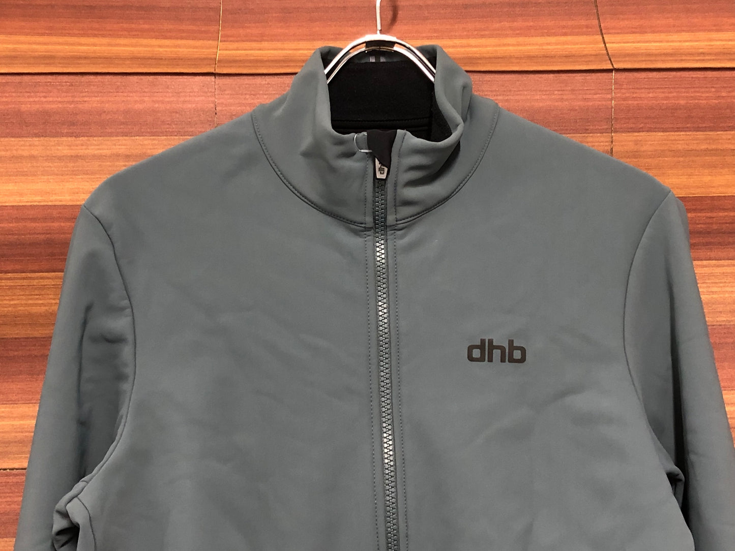 IL577 dhb 長袖 サイクルジャケット グレー L 裏起毛