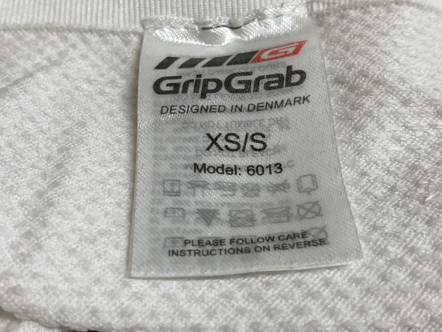 IV091 グリップグラブ GripGrab メッシュ ベースレイヤー 白 XS-S