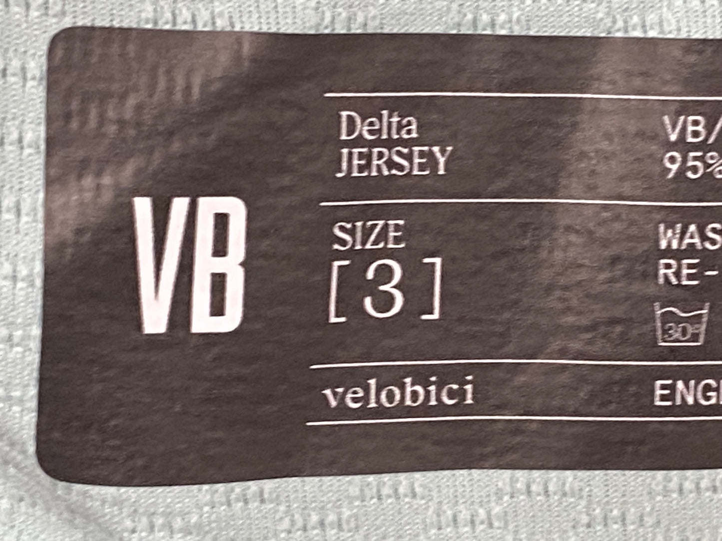 IO521 ヴェロビチ velobici Delta JERSEY 半袖 サイクルジャージ 水色 3