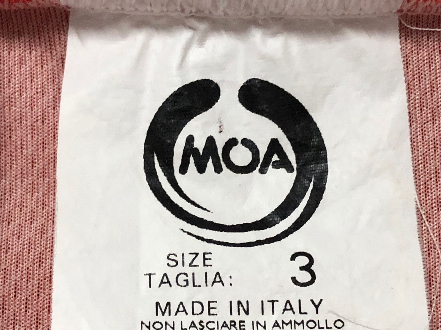 IW330 モア MOA 半袖 サイクルジャージ ビアンキ サイズ3 赤白